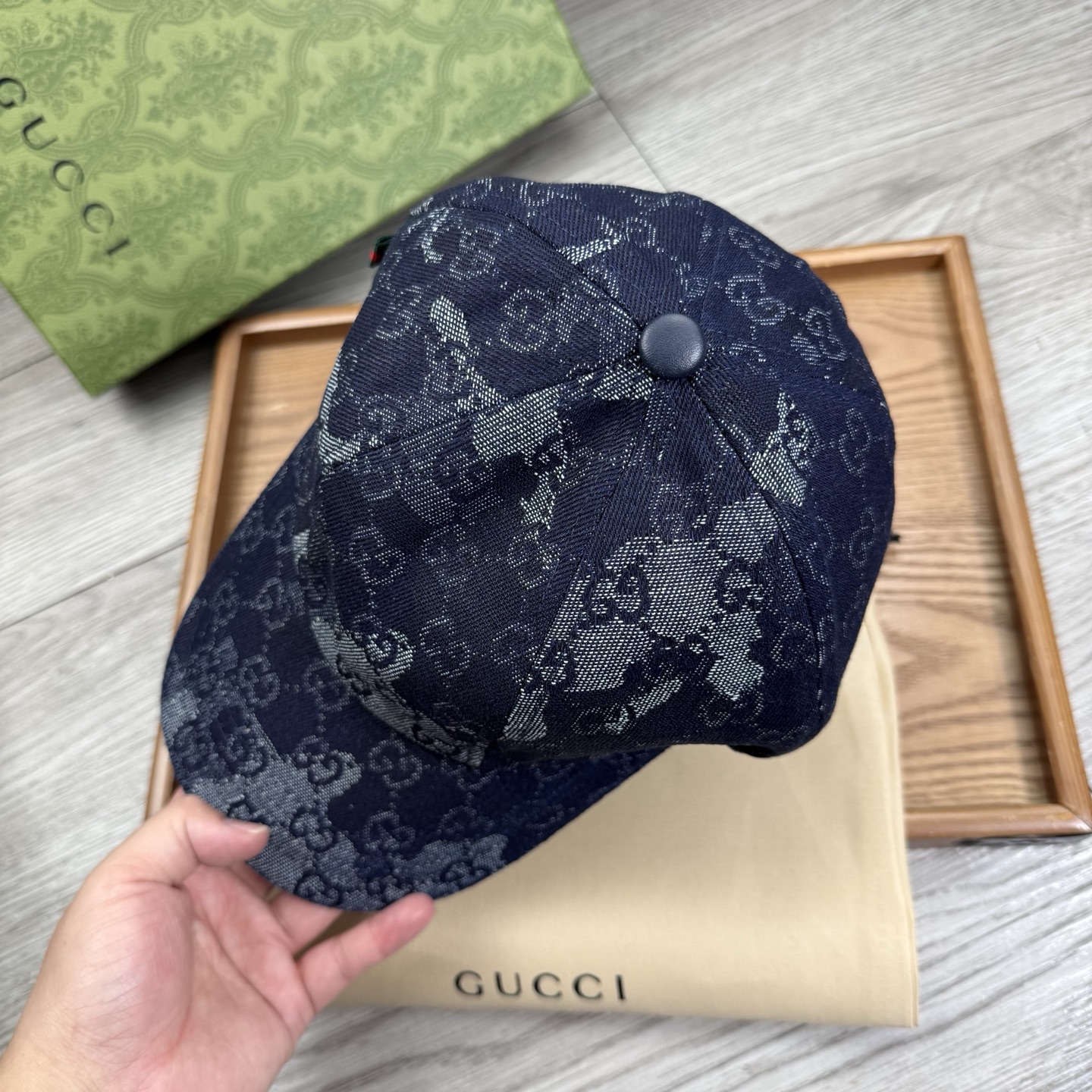 🌹。G家。【提花里布】【1:1开模定制棒球帽】原版内里原版标！带原版编码！专柜最新款！原厂布料！细节堪称