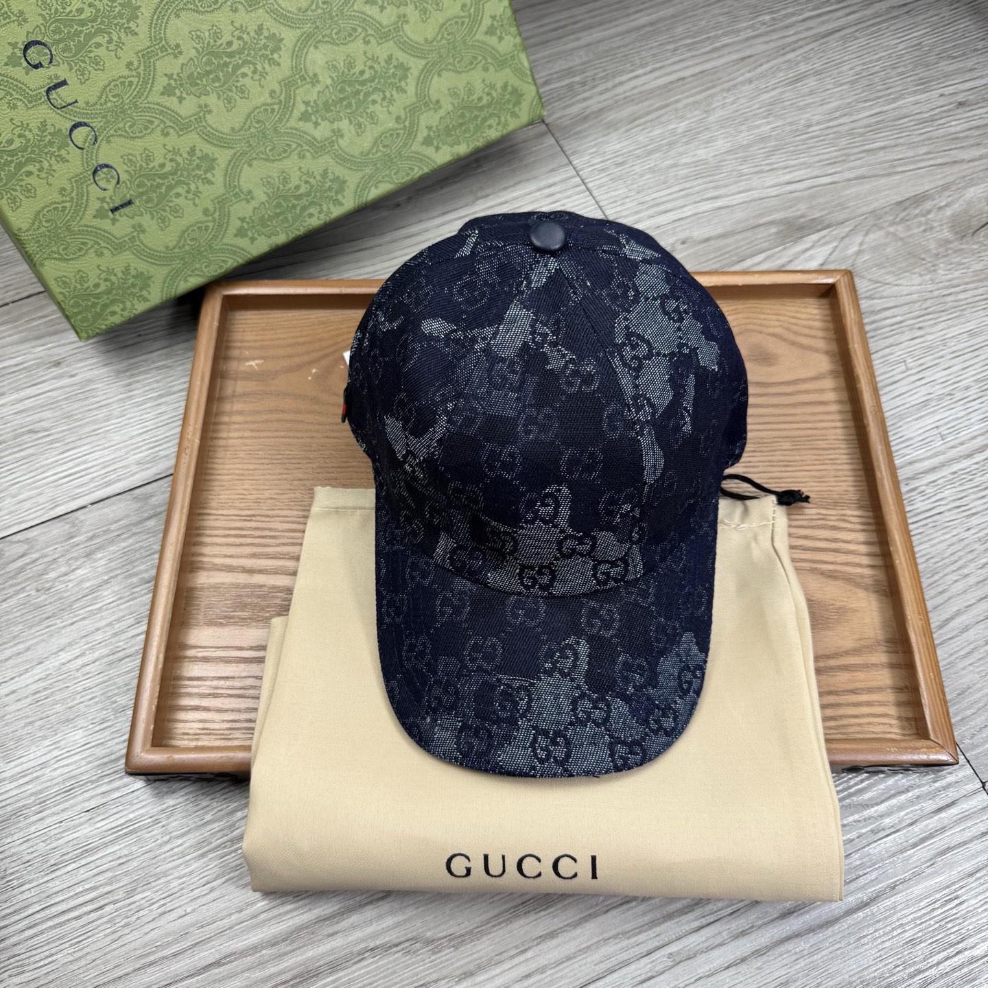 🌹。G家。【提花里布】【1:1开模定制棒球帽】原版内里原版标！带原版编码！专柜最新款！原厂布料！细节堪称