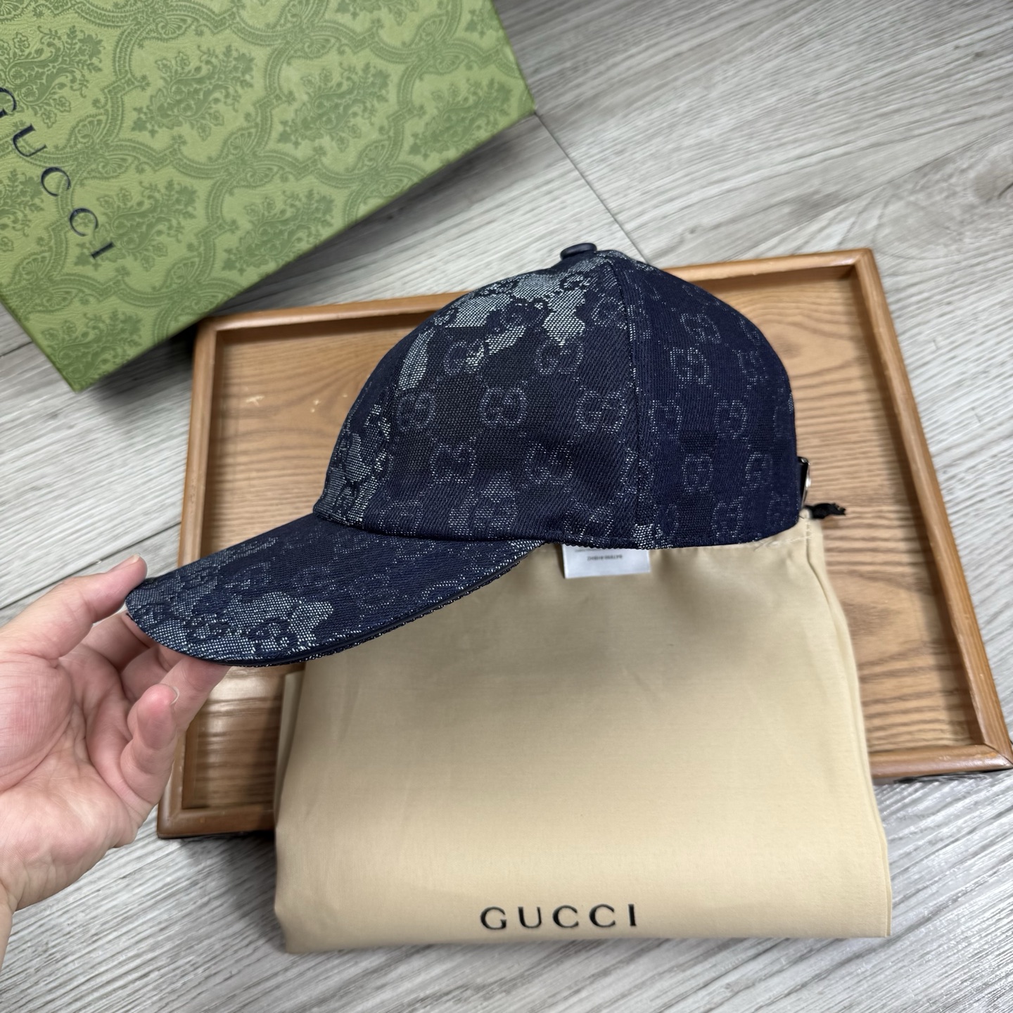 🌹。G家。【提花里布】【1:1开模定制棒球帽】原版内里原版标！带原版编码！专柜最新款！原厂布料！细节堪称
