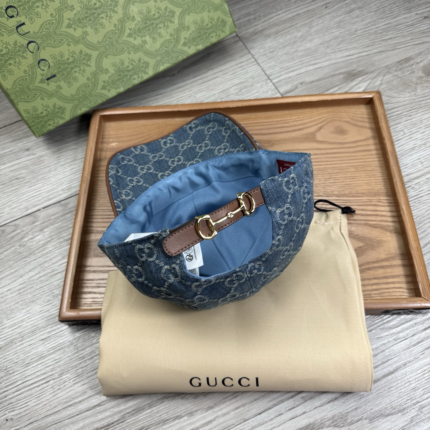 🌹。G家。【提花里布】【1:1开模定制棒球帽】原版内里原版标！带原版编码！专柜最新款！原厂布料！细节堪称