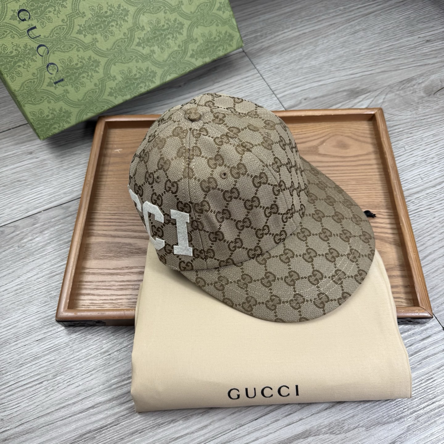 🌹。G家。【提花里布-松紧帽背】【1:1开模定制棒球帽】原版内里原版标！带原版编码！专柜最新款！原厂布料