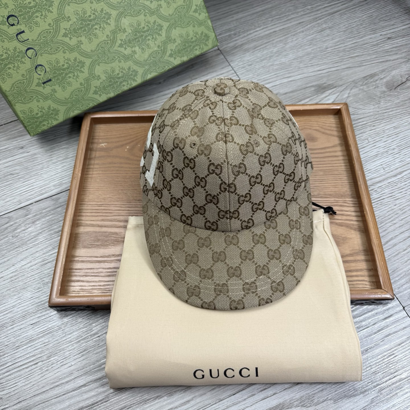 🌹。G家。【提花里布-松紧帽背】【1:1开模定制棒球帽】原版内里原版标！带原版编码！专柜最新款！原厂布料