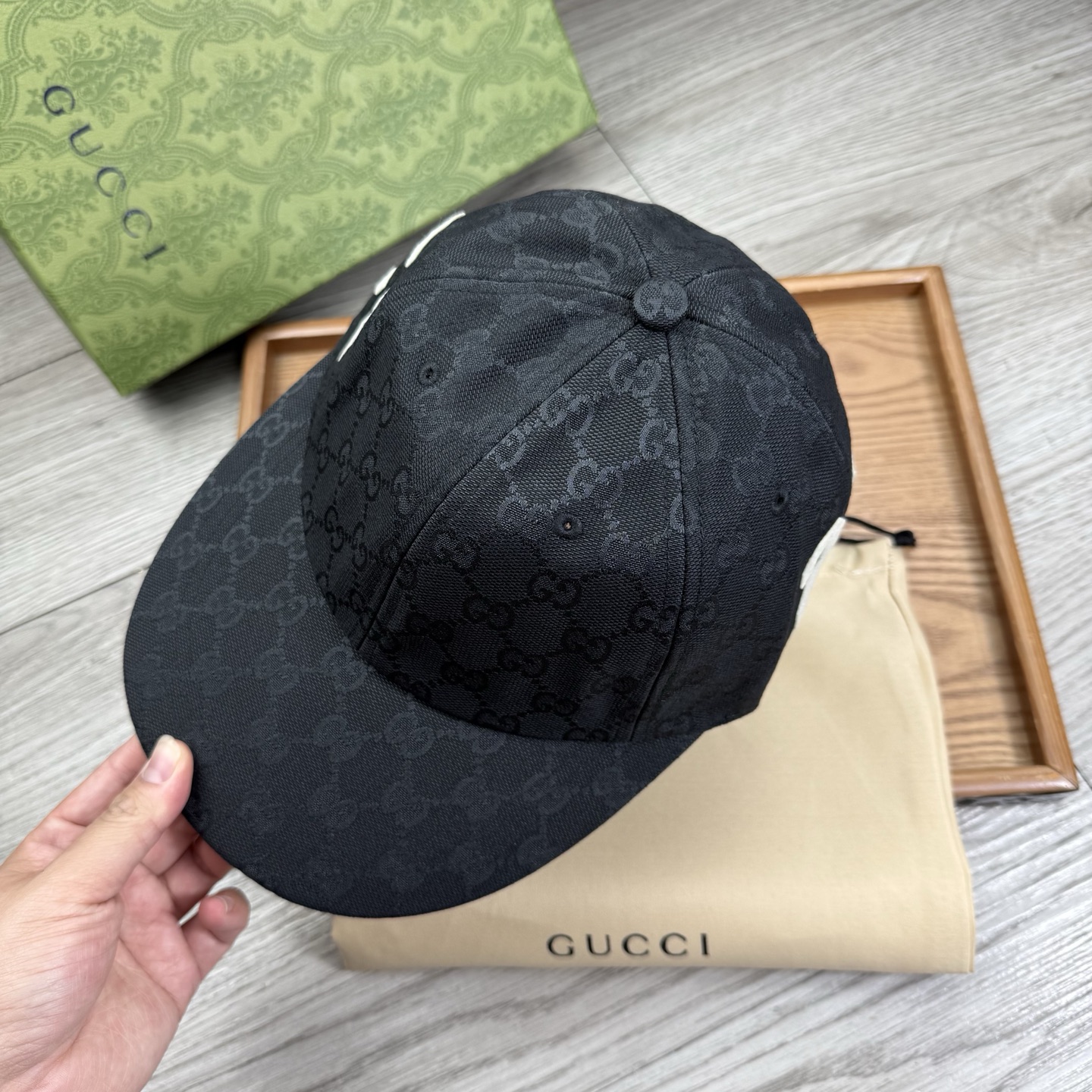 🌹。G家。【提花里布-松紧帽背】【1:1开模定制棒球帽】原版内里原版标！带原版编码！专柜最新款！原厂布料