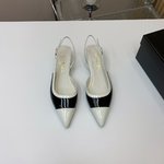Chanel Shoes Sandals Genuine Leather Patent Sheepskin