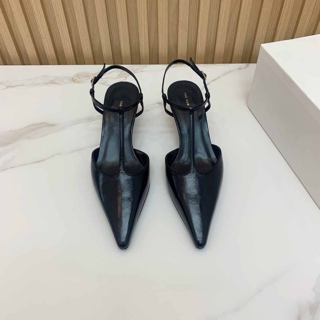 The Row Shoes High Heel Pumps Sandals Online Sales
 Genuine Leather Sheepskin