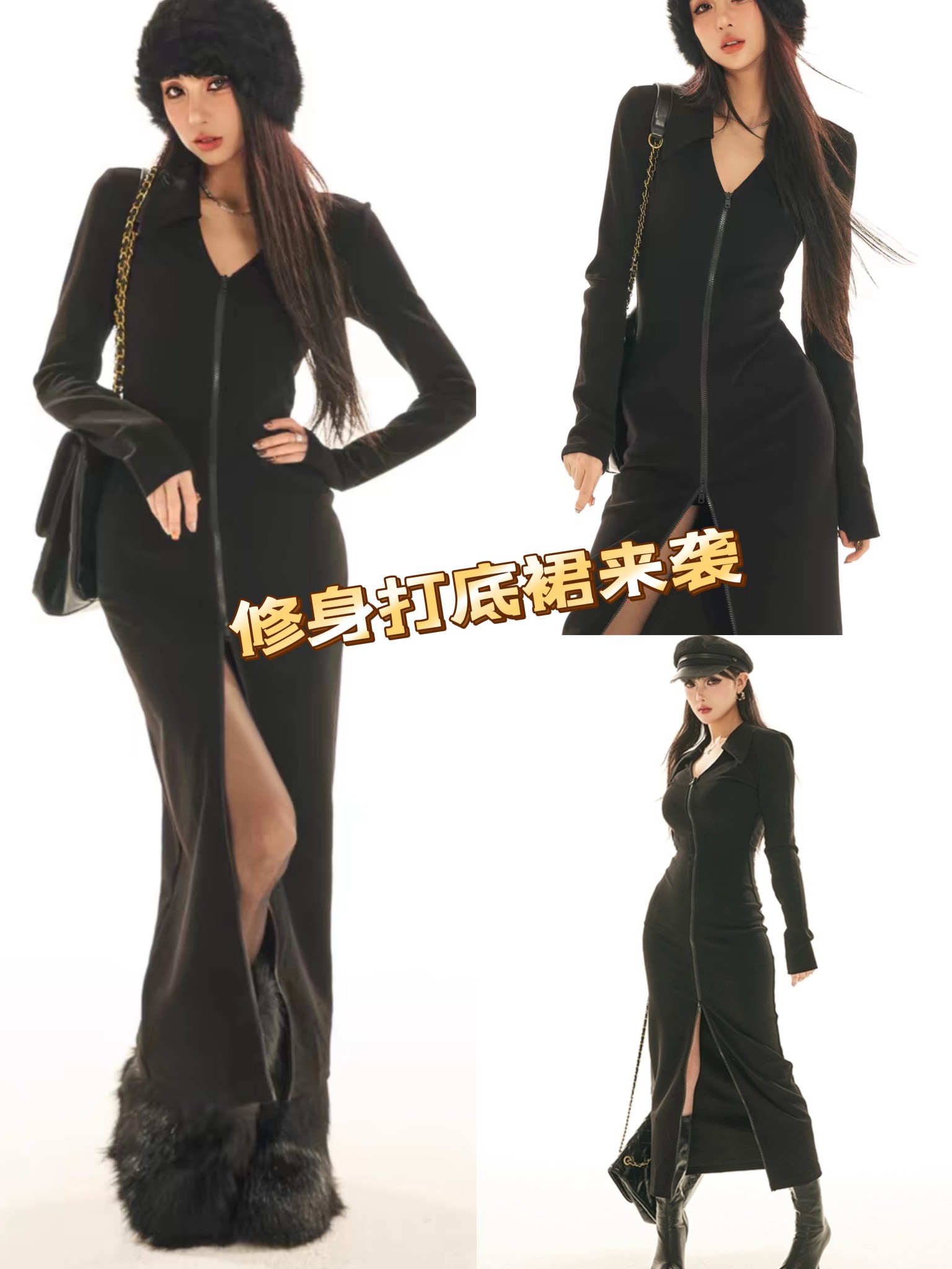 High-Quality Women’s Clothes: P472 Support for Exchange, 320g Cotton Rome Skirts. - 图片 6
