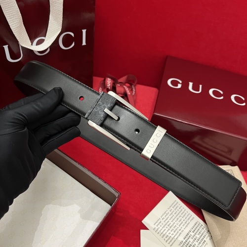 Gucci Classic Pin Buckle Business Belt, 3.5cm Width, Italian Calf Leather 1 Gucci Classic Pin Buckle Business Belt, 3.5cm Width, Italian Calf Leather
