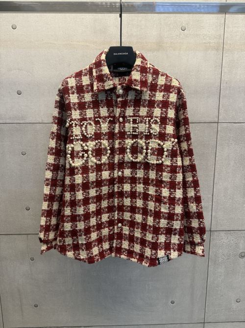 GOODBRAND Plaid Long Sleeve Shirt - Lightweight, Luxury Fashion, Unisex 1 GOODBRAND Plaid Long Sleeve Shirt - Lightweight, Luxury Fashion, Unisex