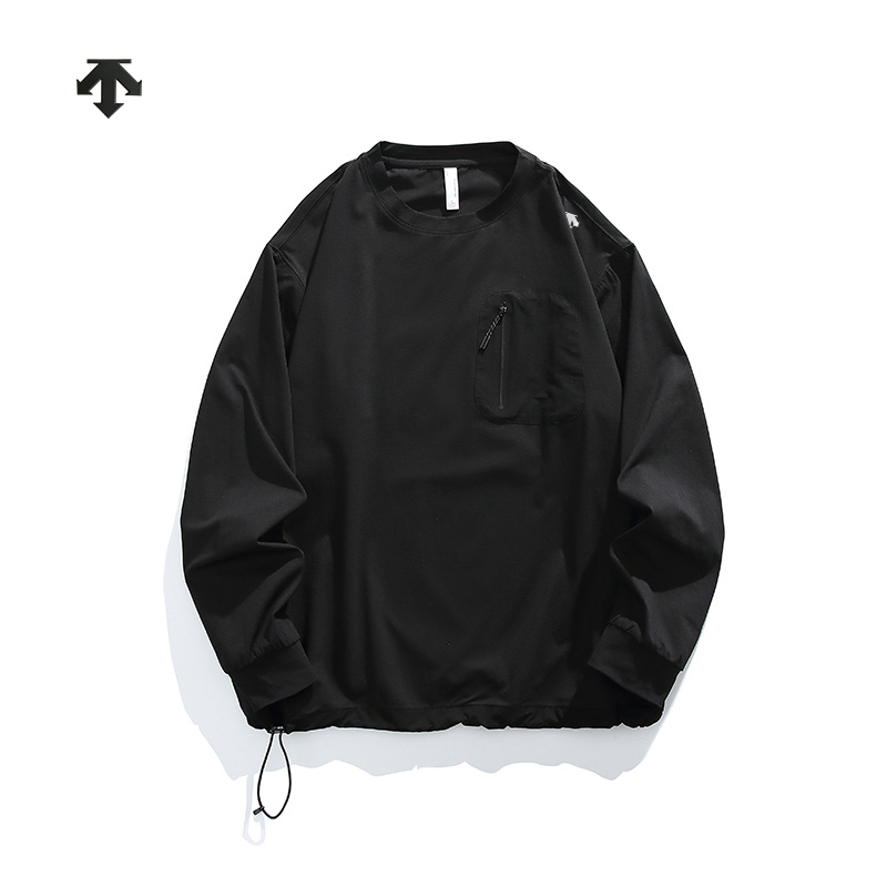 💰115 
☞DESCENTE✘迪桑特海外版25ss🔥高品质新款五色速干轻薄功能卫衣（肩膀胸口立体硅胶标，无感领标 专用包装袋）
     采用梭织户外速干面料  舒适透气  有质感    做工精细  走线规则  落肩袖宽松版 不挑身材  男女同款情侣款!
颜色:浅白灰 极低黑 黄卡其 冷灰绿 远山灰
尺码:S-2XL