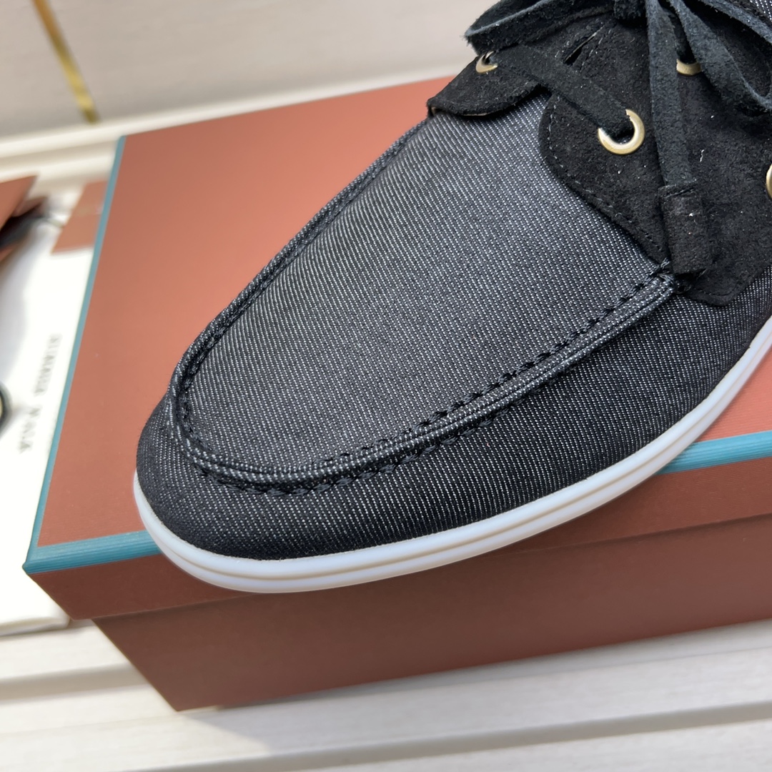 Precio de fábrica Obtener Los nuevos mocasines 2025 de Loro Piana presentan una parte superior trata