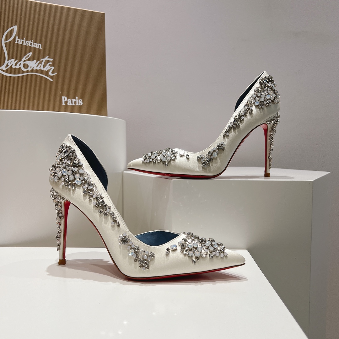 顶级版原版盒ChristianLouboutin2024s原版做货重工CL经典刺绣lRAZA高定凉鞋︎鞋