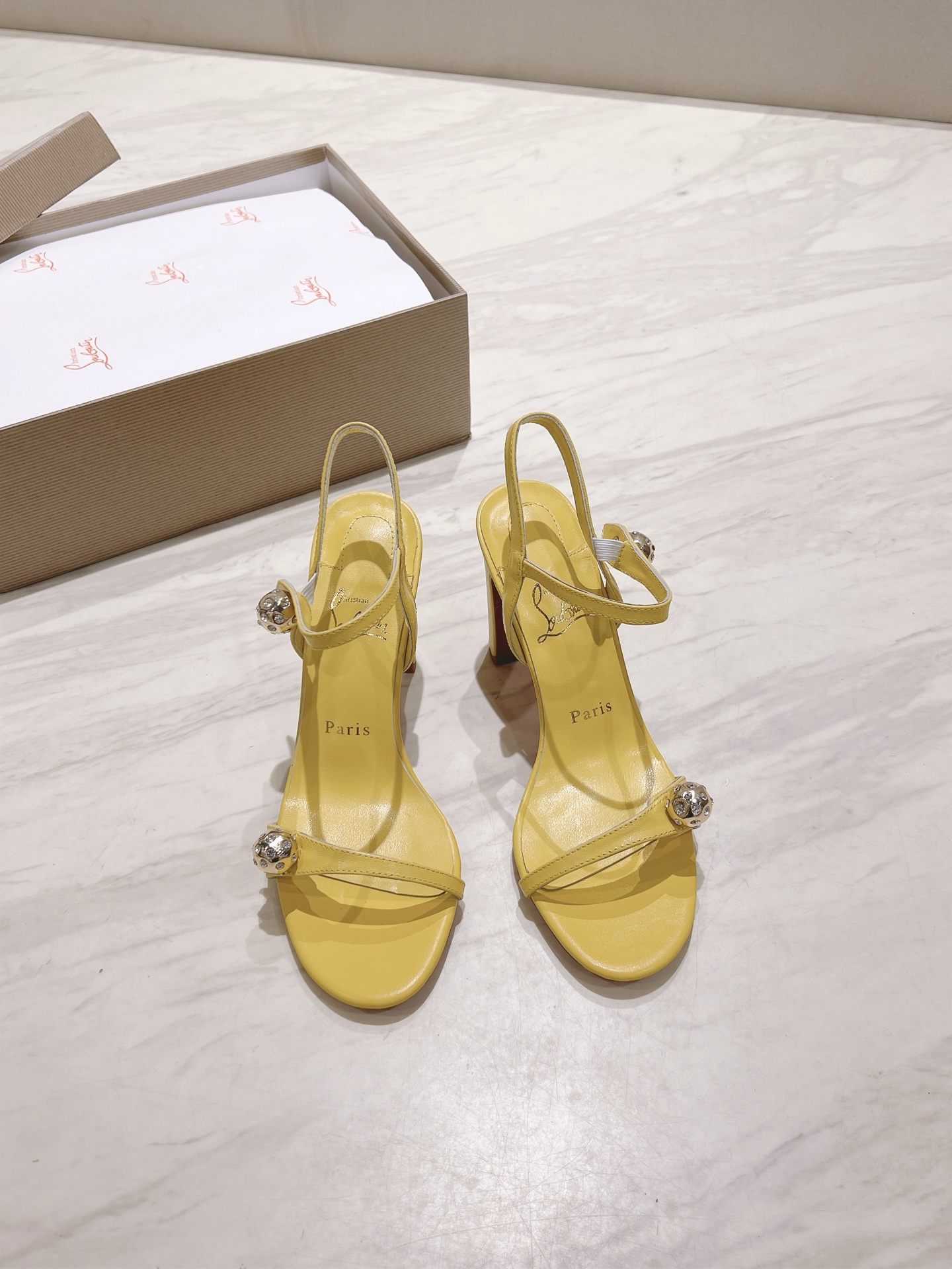 NO:234006,Top version Original box Christian Louboutin | 2025s original CL early autumn Atmospheria high heels sandals ~ material top cowhide inner sheepskin outsole original imported AR1 top genuine leather outsole Size34-43 