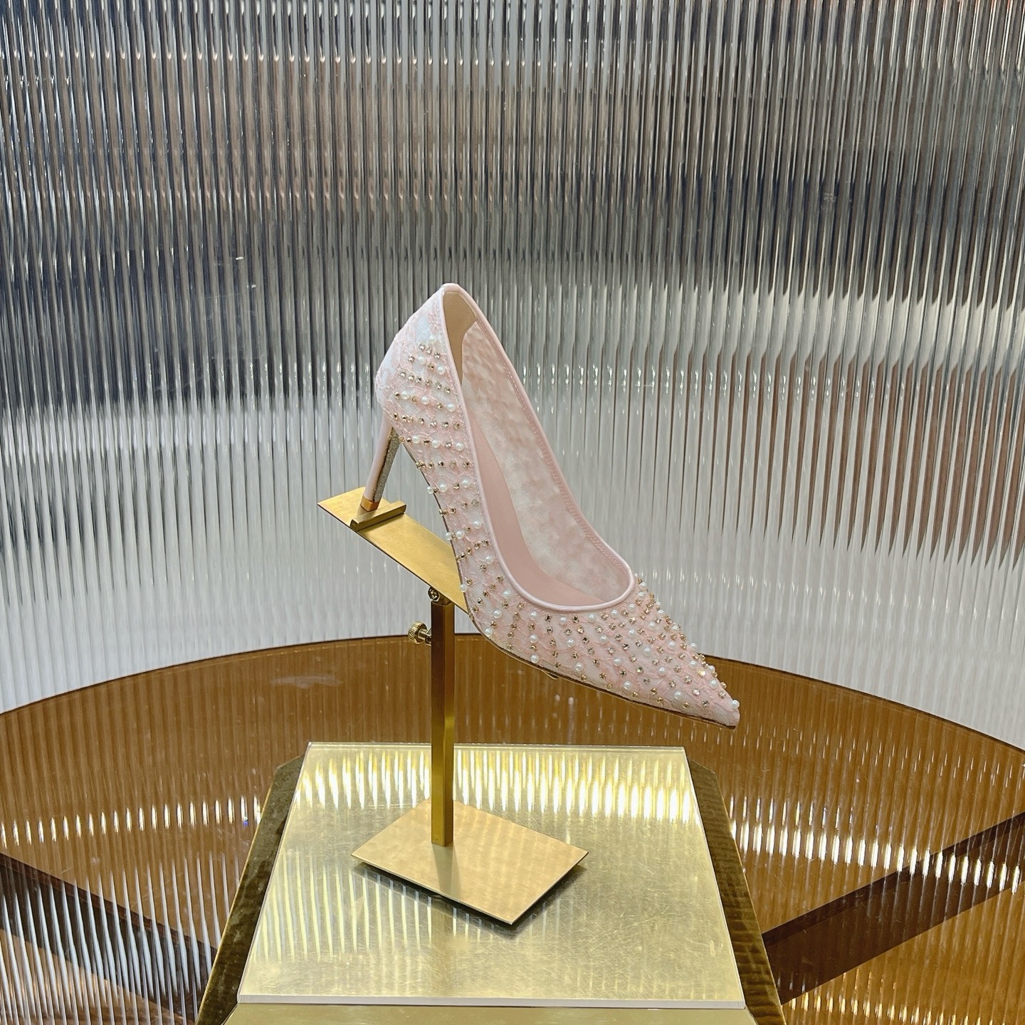 Rene Caovilla Crystal Embellished Lace High Heels Wedding Party Shoes 2 i1743355090366 9191 0 6
