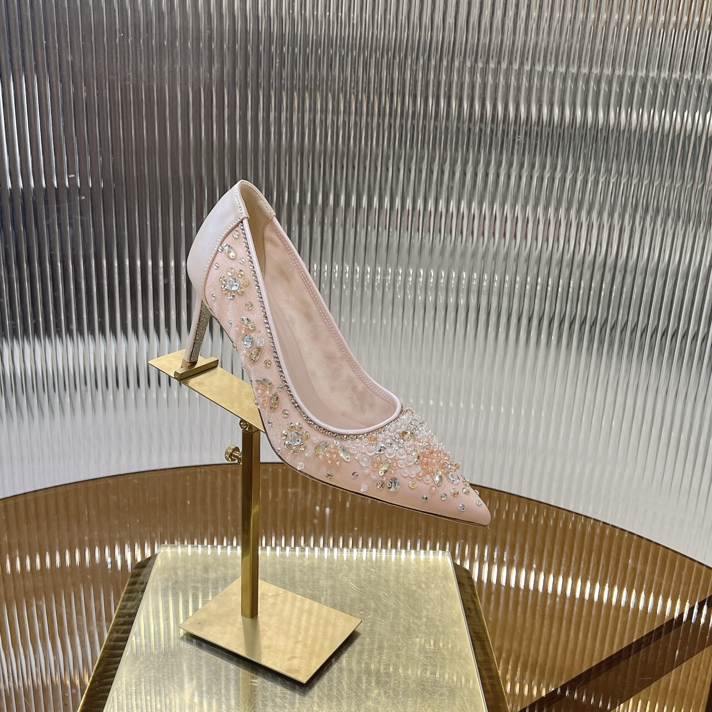 Rene Caovilla Women's Handmade Crystal Embellished Pointed Toe Stiletto Heels 2 i1743356342767 1585 0 3