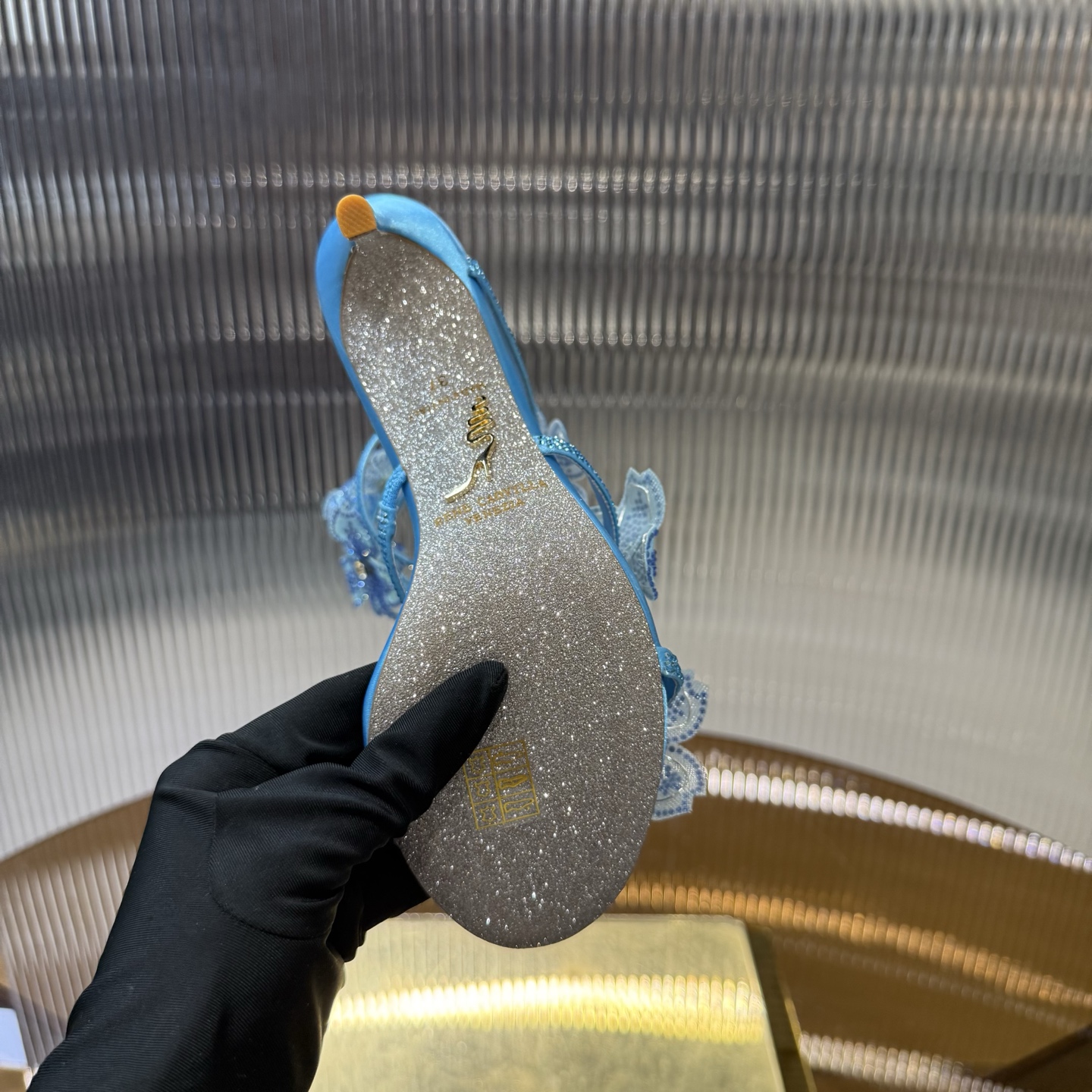 Elegant FLORIANE High Heels with Snake-Style Lace and Water Drills, 7 Colors, Size 34-43 - 图片 9