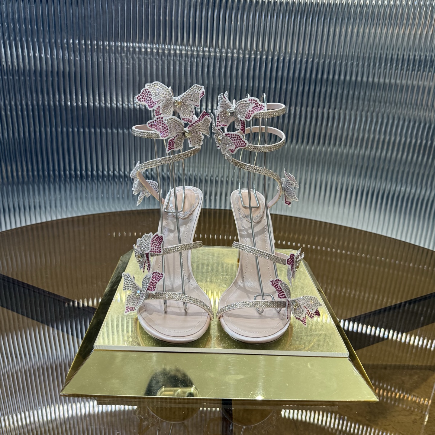 Handmade Butterfly High Heels: Elegant, Noble, and Unique in 3 Colors