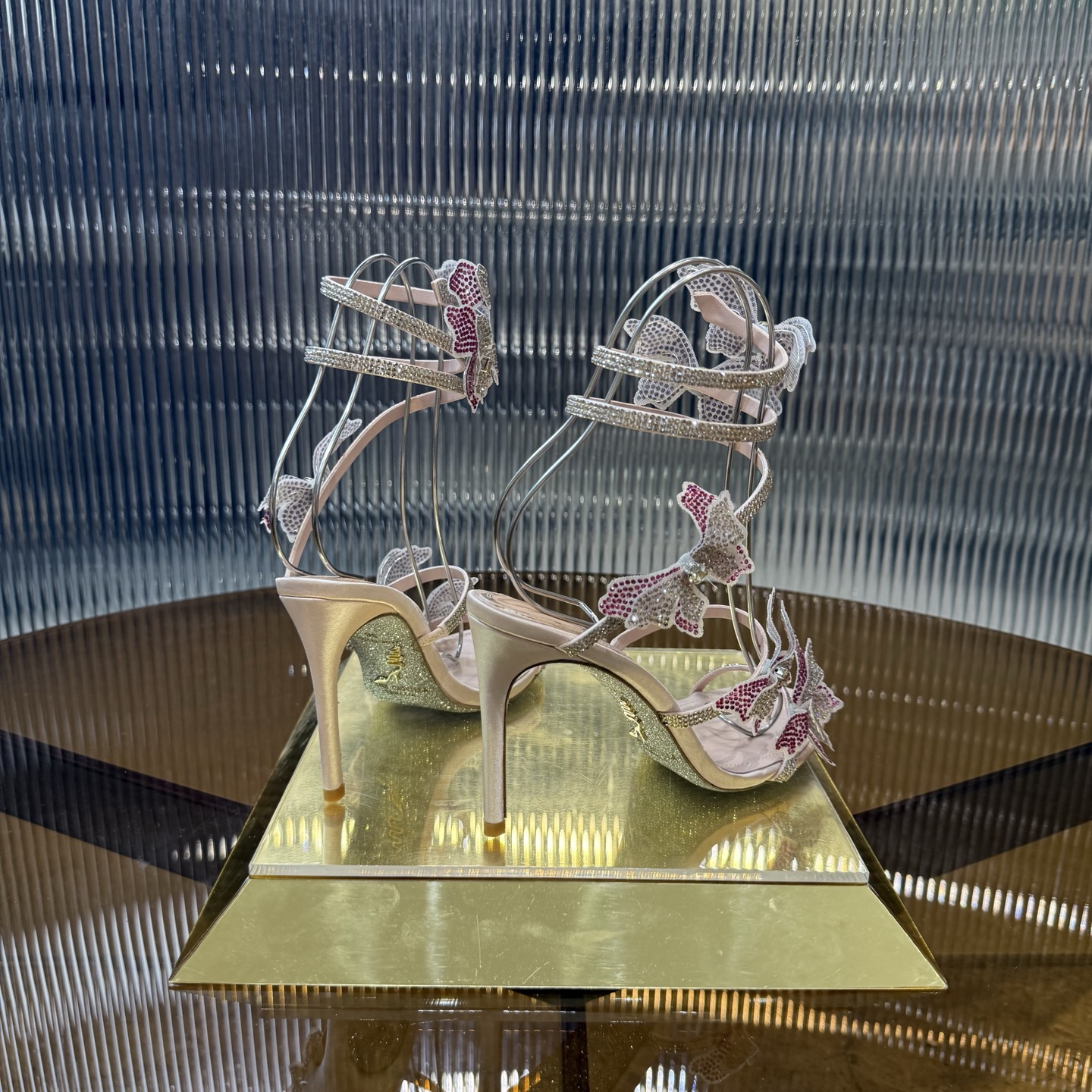 Handmade Butterfly High Heels: Elegant, Noble, and Unique in 3 Colors - 图片 7