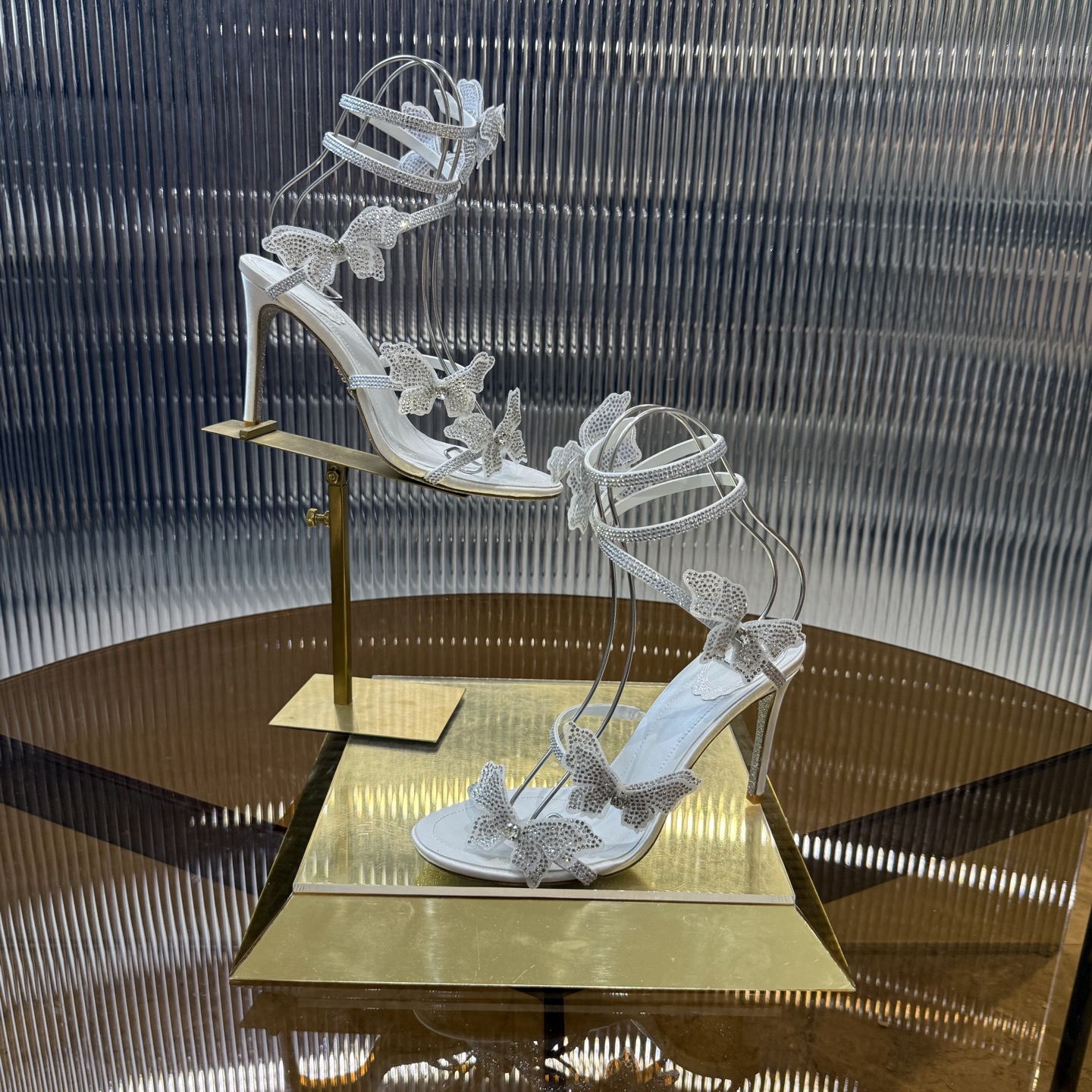 Handmade Butterfly High Heels with Classic Vortex Design in 3 Colors - 图片 3