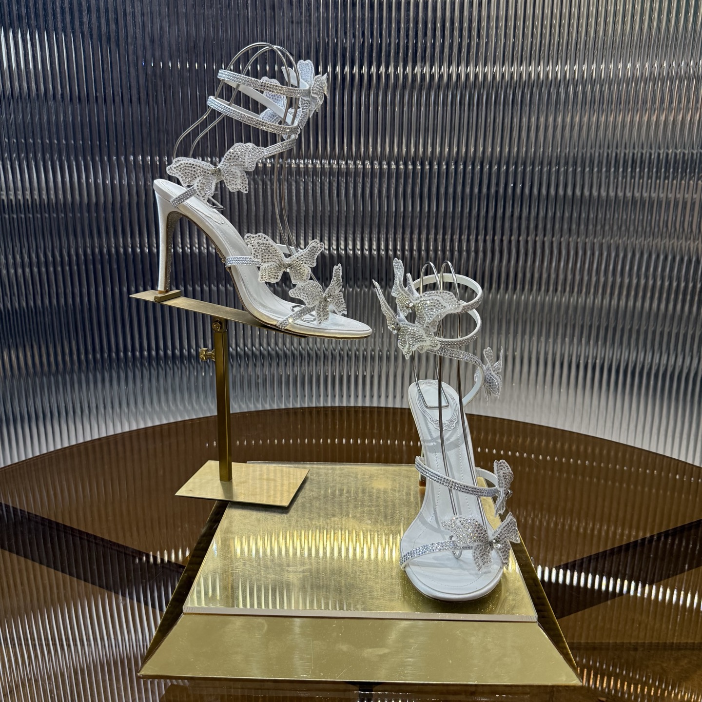 Handmade Butterfly High Heels with Classic Vortex Design in 3 Colors - 图片 4