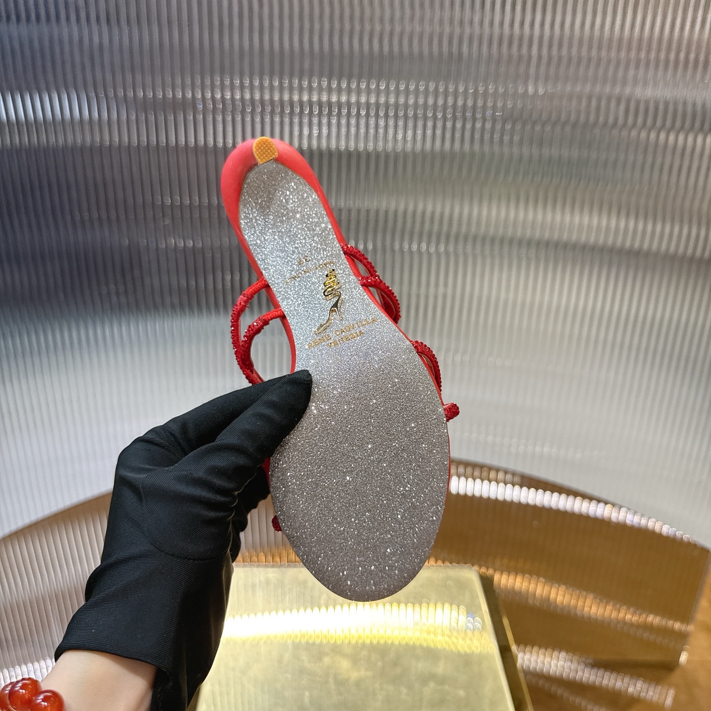 Luxurious Crystal Heel Pumps with Viper Design – Size 34-43, 7 Colors - 图片 9