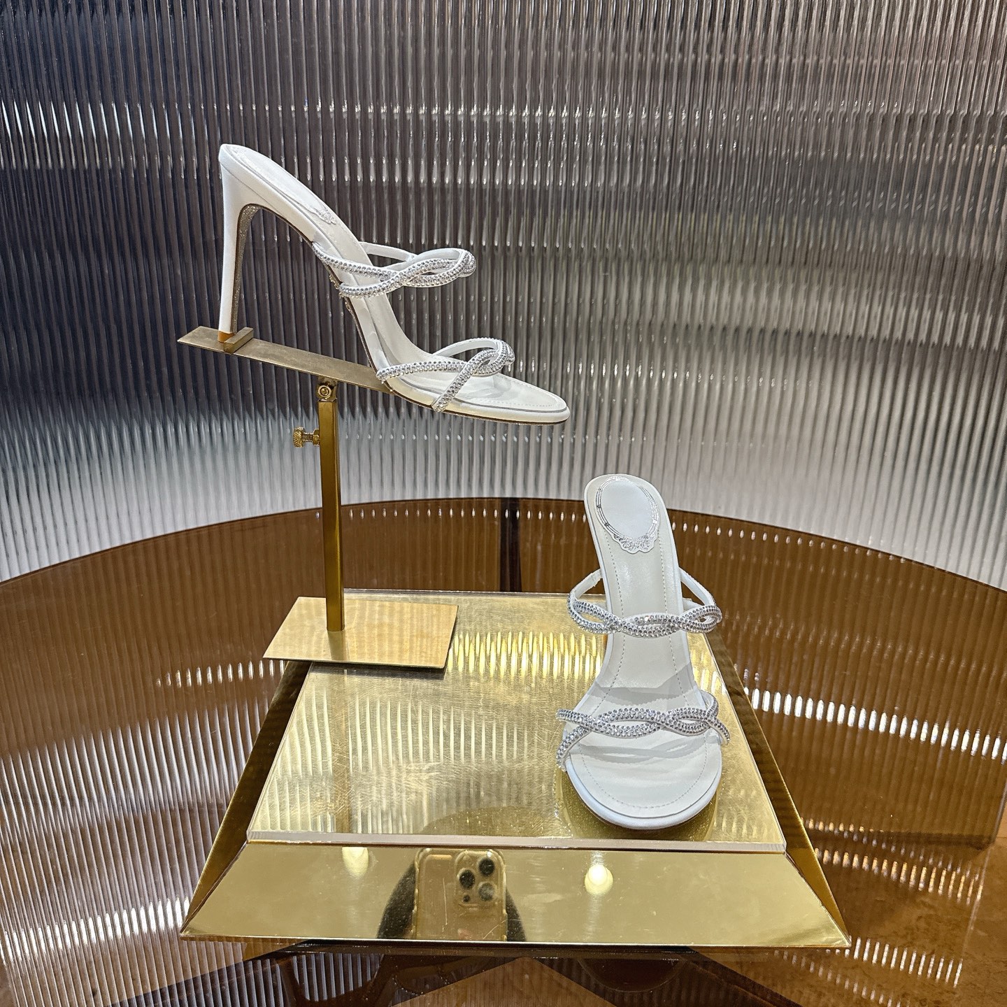 Luxurious Crystal Heel Pumps with Viper Design – CATERINA’s Top-level P650 - 图片 6