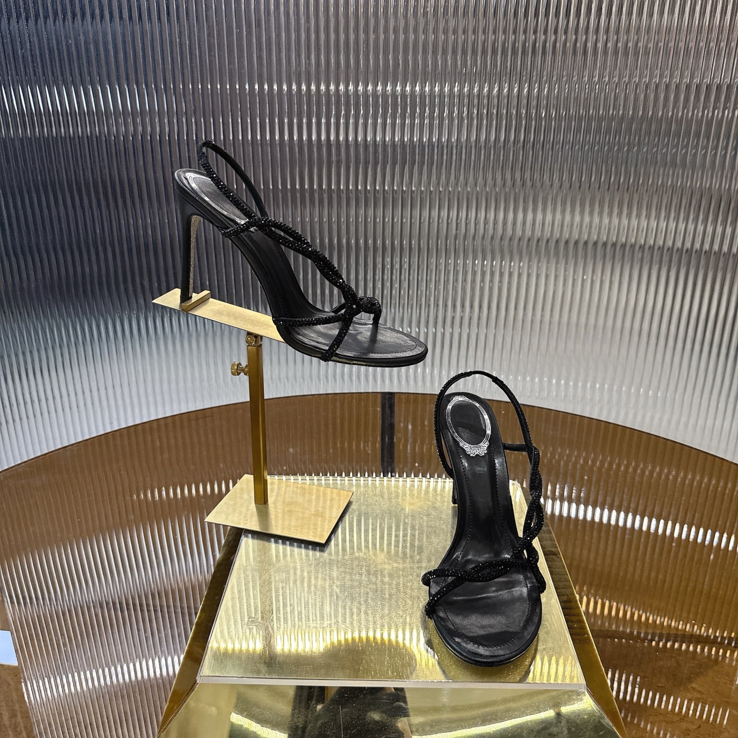 Stylish Crystal Heel Pumps by CATERINA – Sizes 34-43, 7 Colors, 9.5cm Height - 图片 6