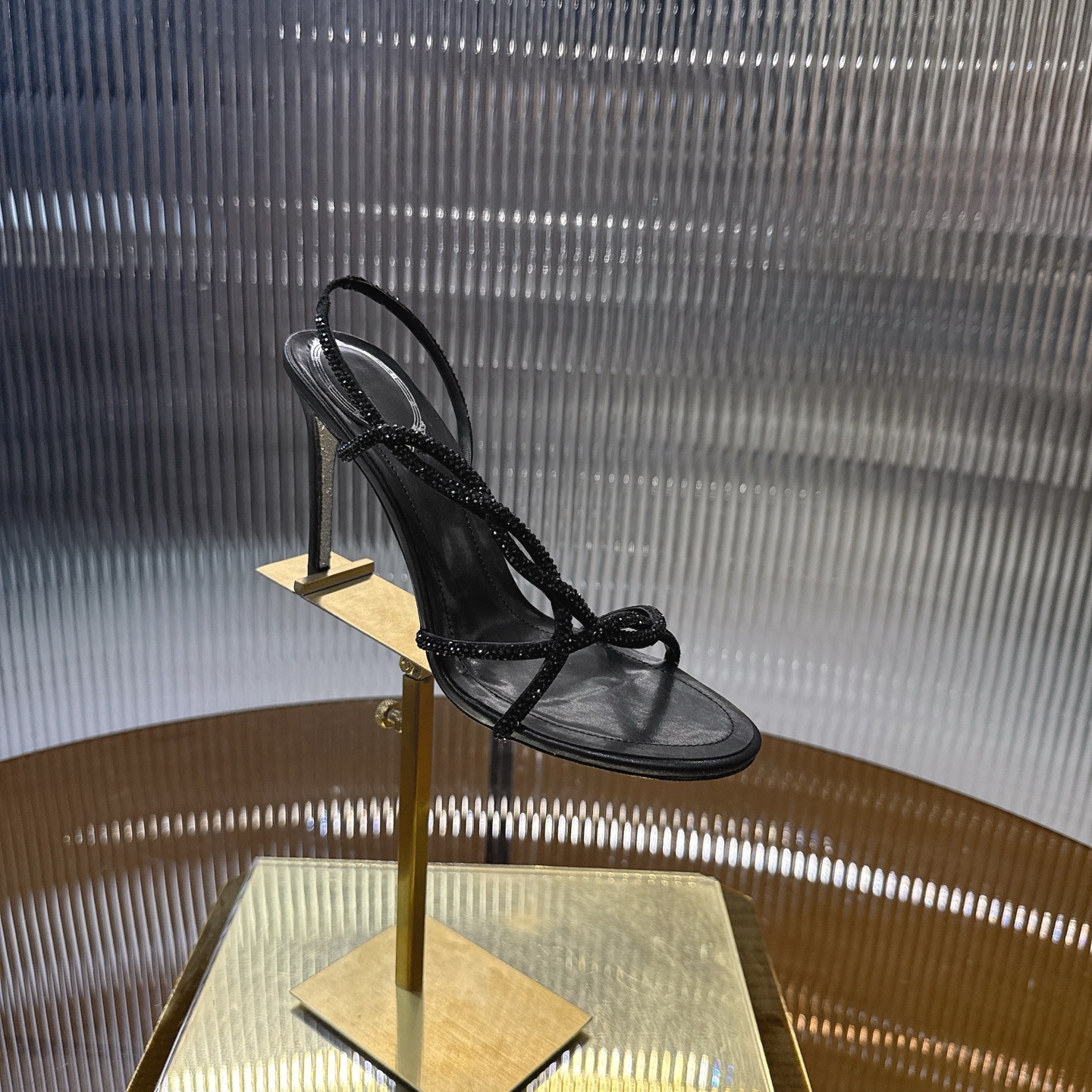 Stylish Crystal Heel Pumps by CATERINA – Sizes 34-43, 7 Colors, 9.5cm Height - 图片 7