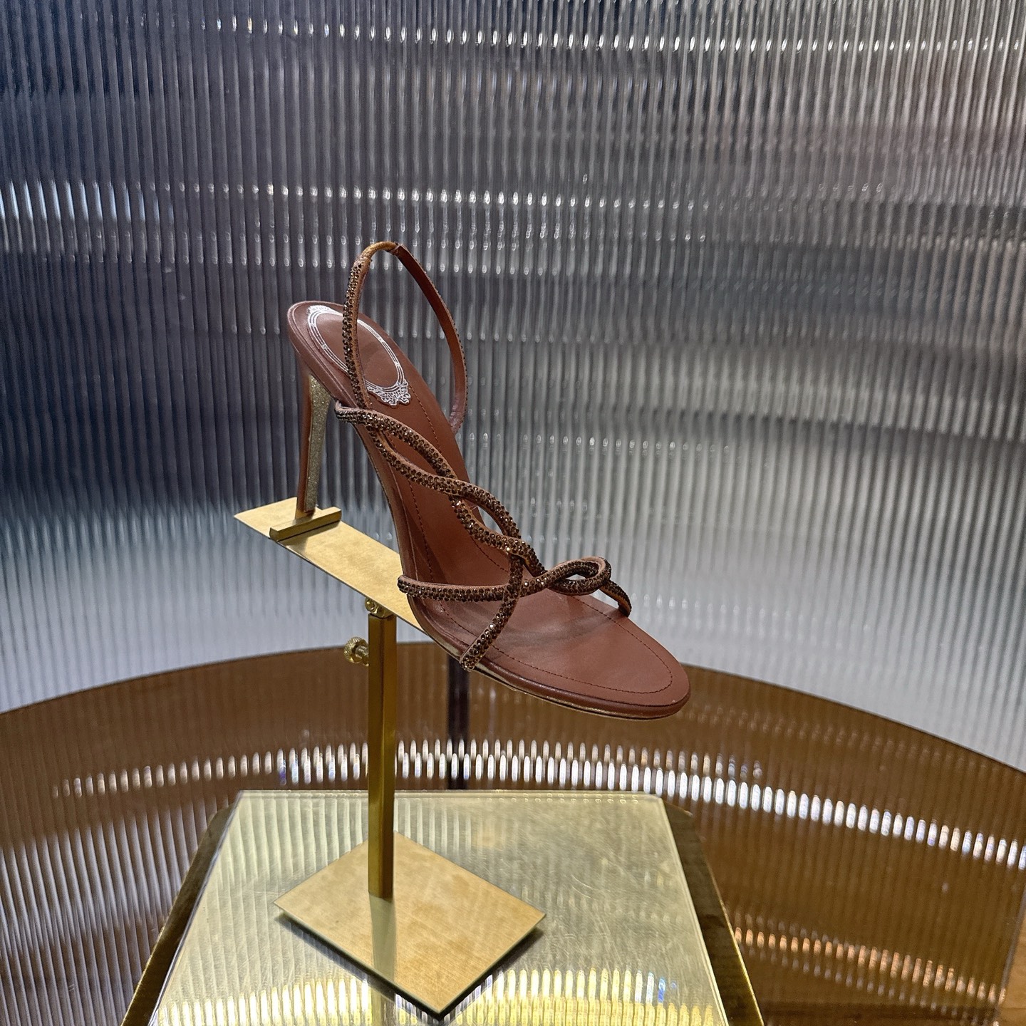 Stylish High Heel Shoes with Crystal Vipers Design – Size 34-43, 7 Colors - 图片 7