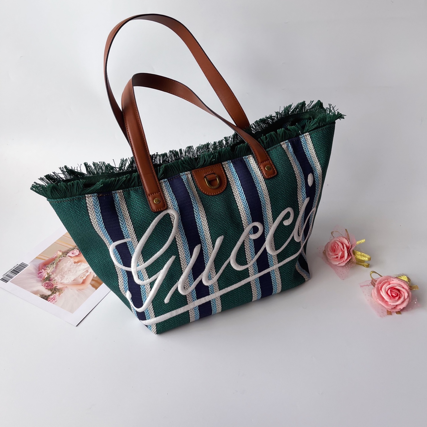 G家 大容量トート帆布バッグ - スタイリッシュで実用的