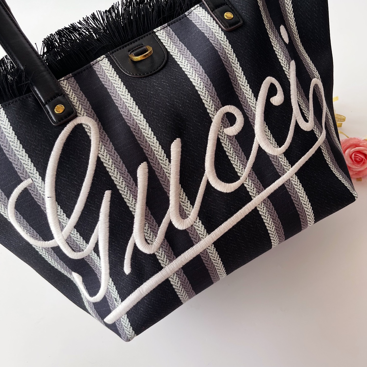 G家 大容量トート帆布バッグ - スタイリッシュで実用的なデザイン