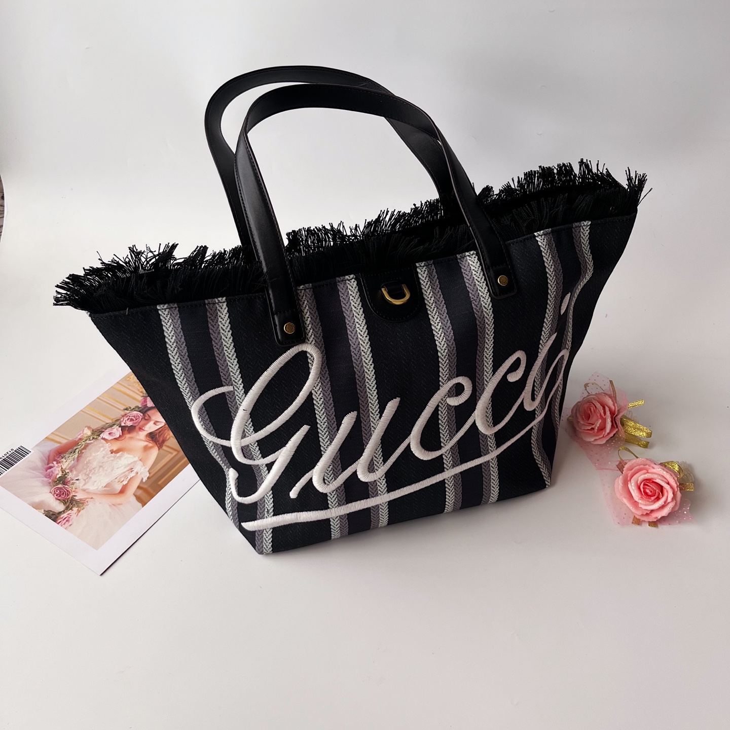 G家 大容量トート帆布バッグ - スタイリッシュで実用的なデザイン