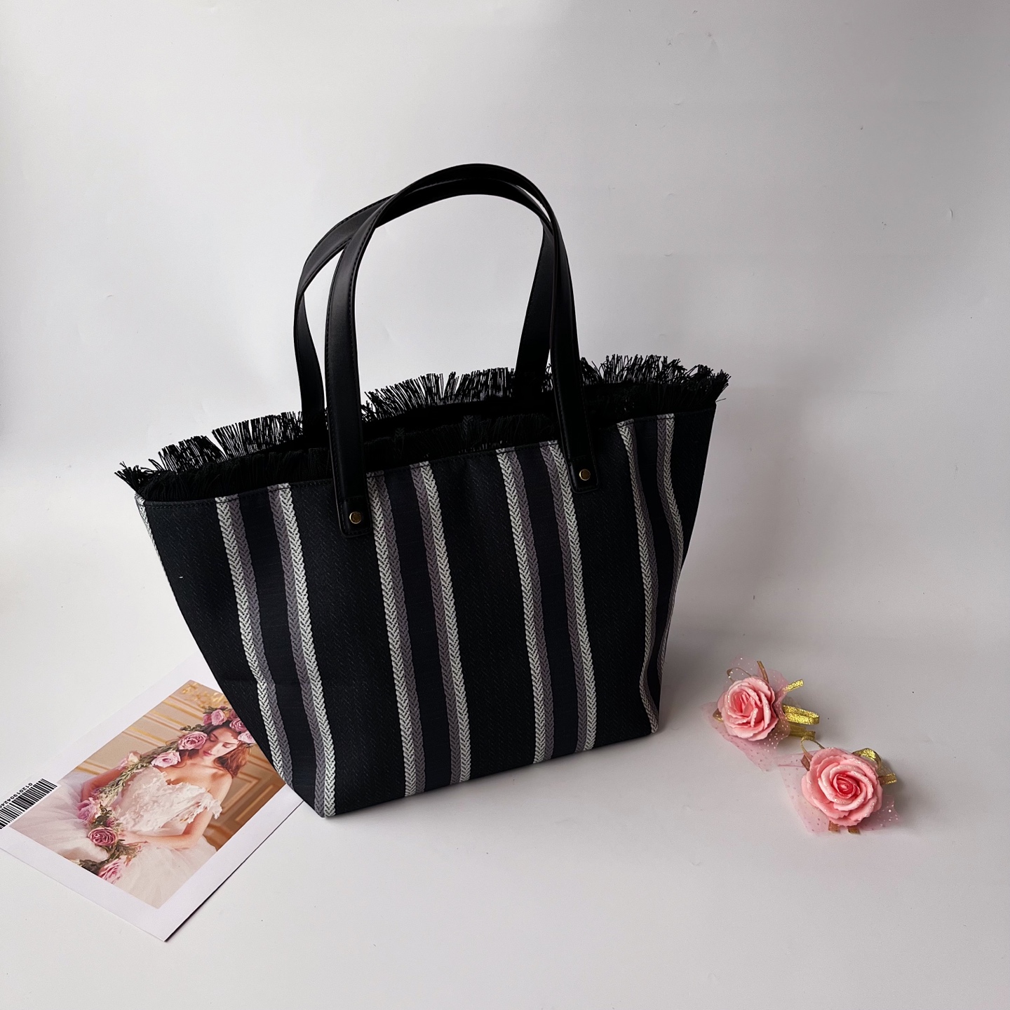 G家 大容量トート帆布バッグ - スタイリッシュで実用的なデザイン