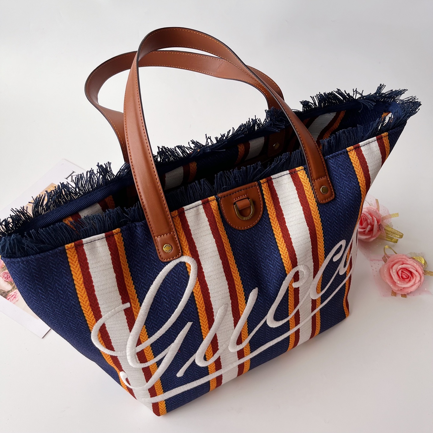 G家 大容量トート帆布バッグ - 高品質・スタイリッシュなデザイン