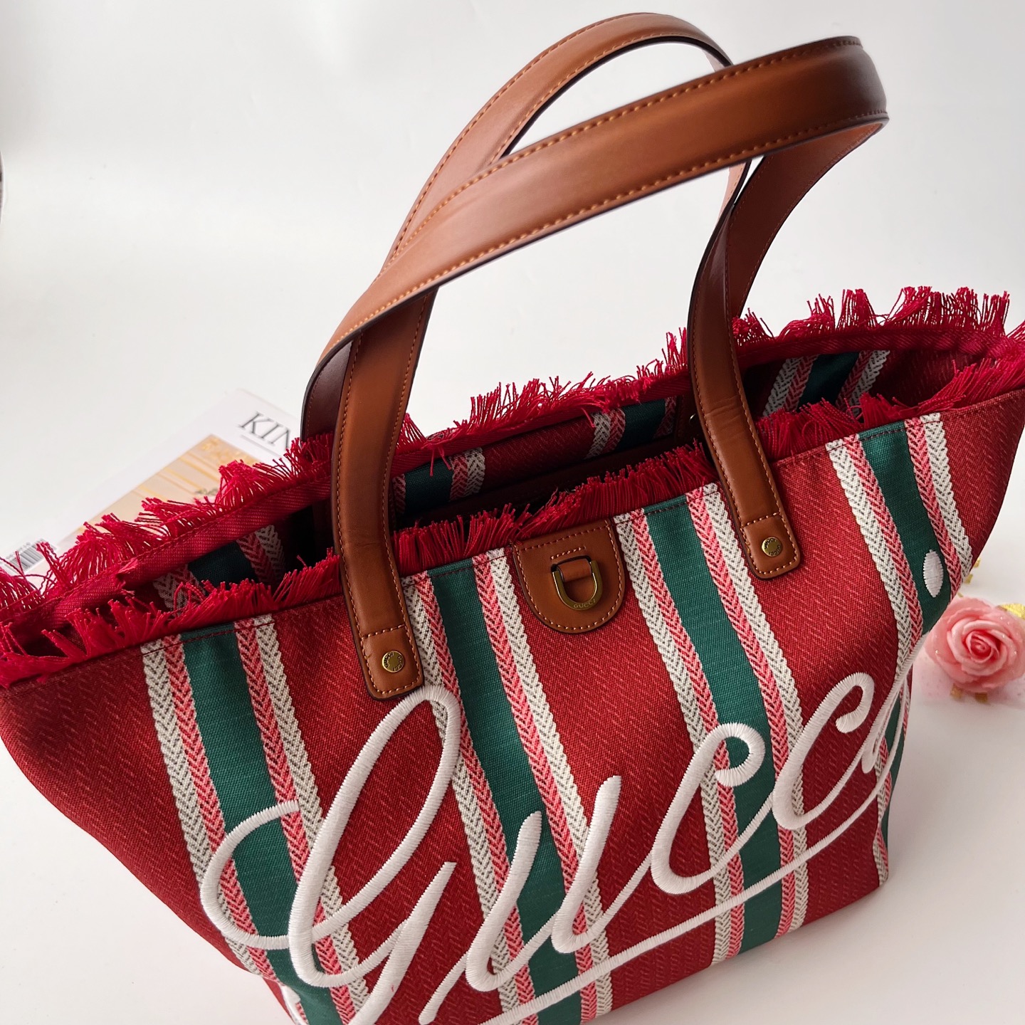 G家 托特帆布包大号 大容量でスタイリッシュな潮流バッグ