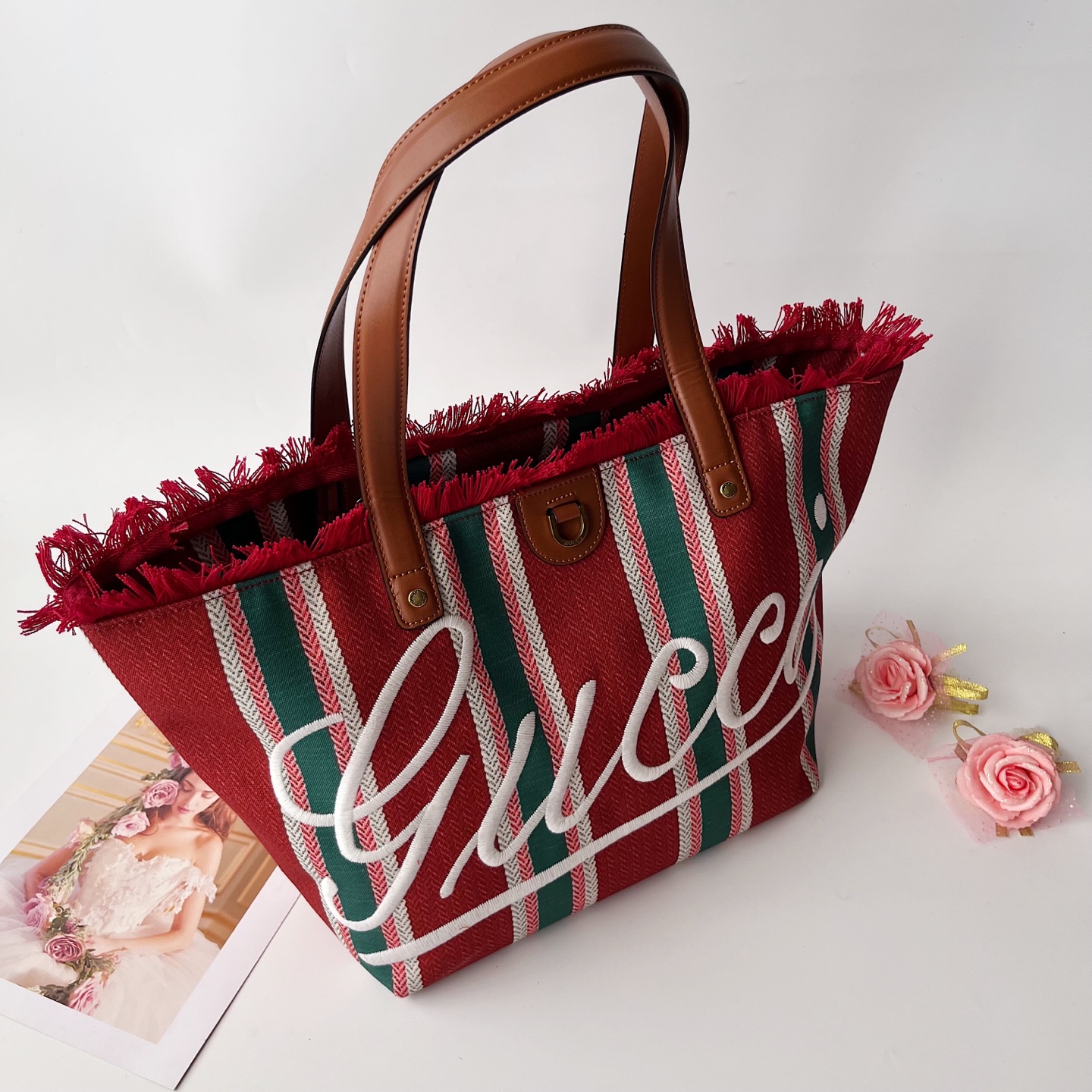 G家 托特帆布包大号 大容量でスタイリッシュな潮流バッグ