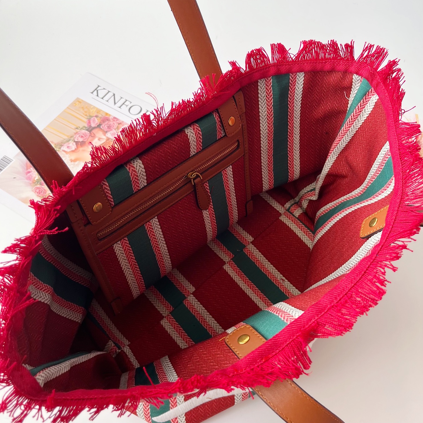 G家 托特帆布包大号 大容量でスタイリッシュな潮流バッグ