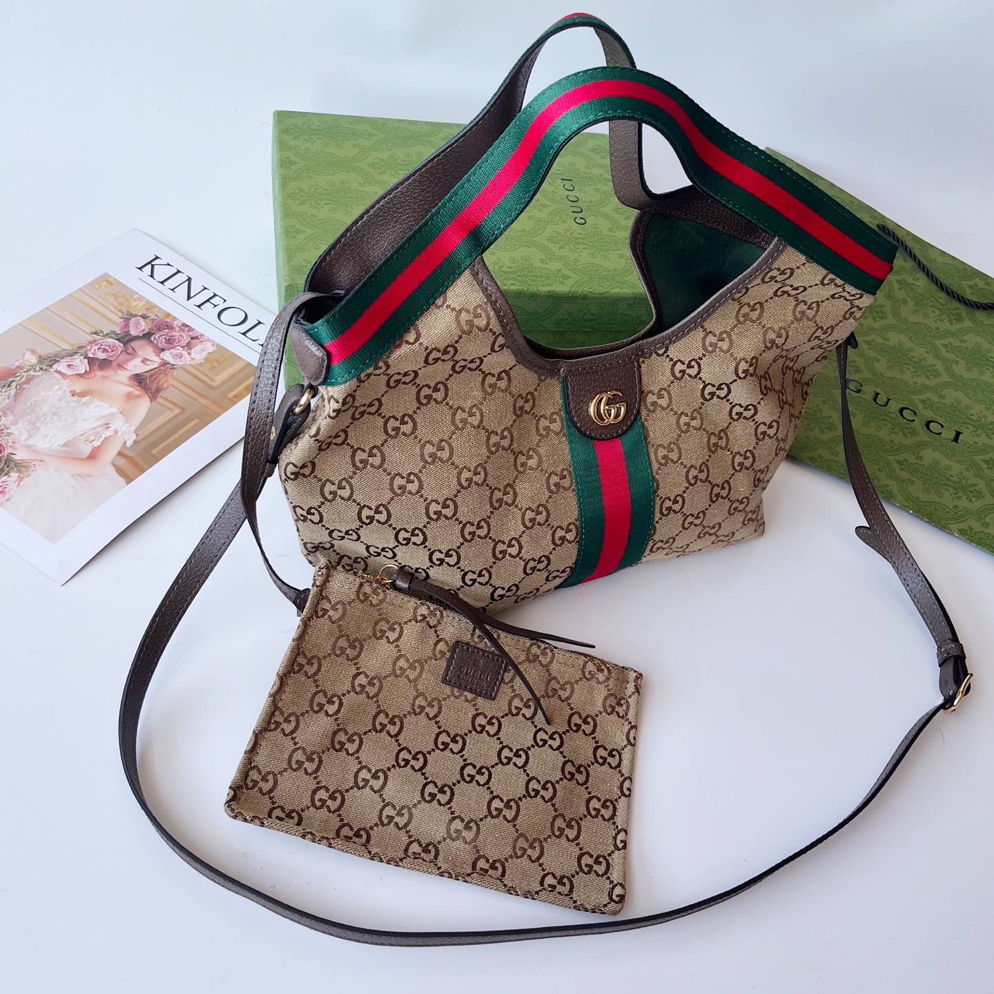 Giglio トートバッグ 小号版 - 優雅なデザインと実用性