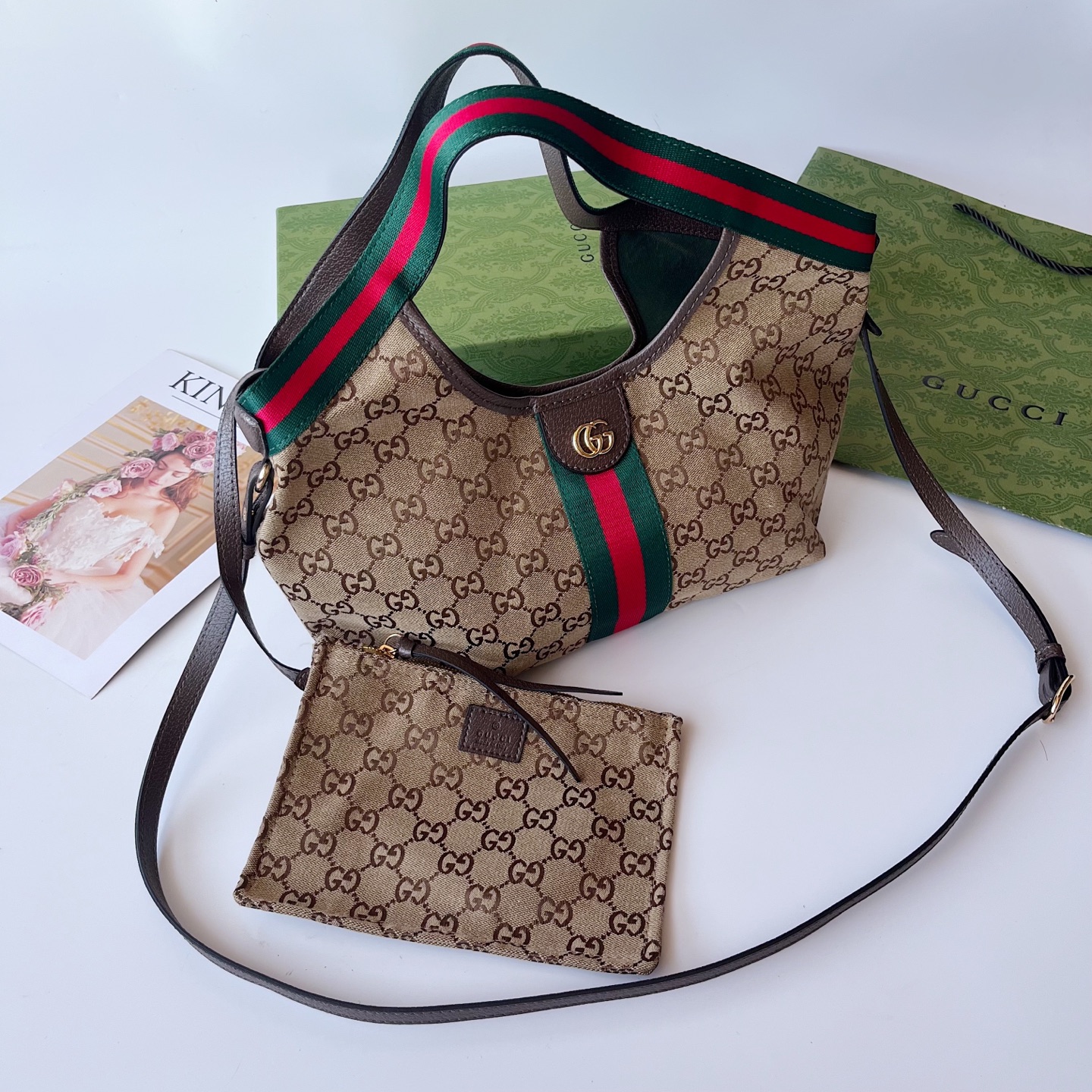 Giglio トートバッグ 小号版 - 優雅なデザインと実用性