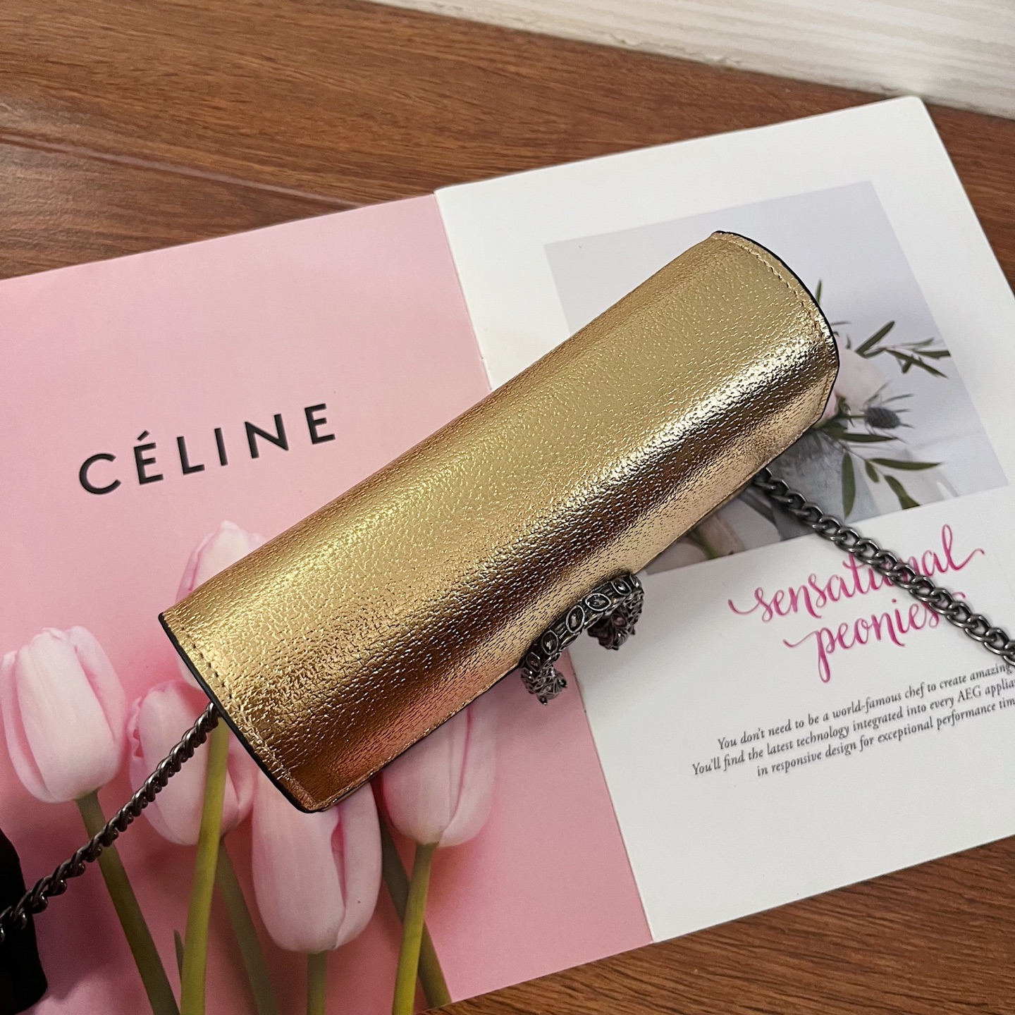 GUCCI古驰 Super Mini 酒神包 - コンパクト&多機能