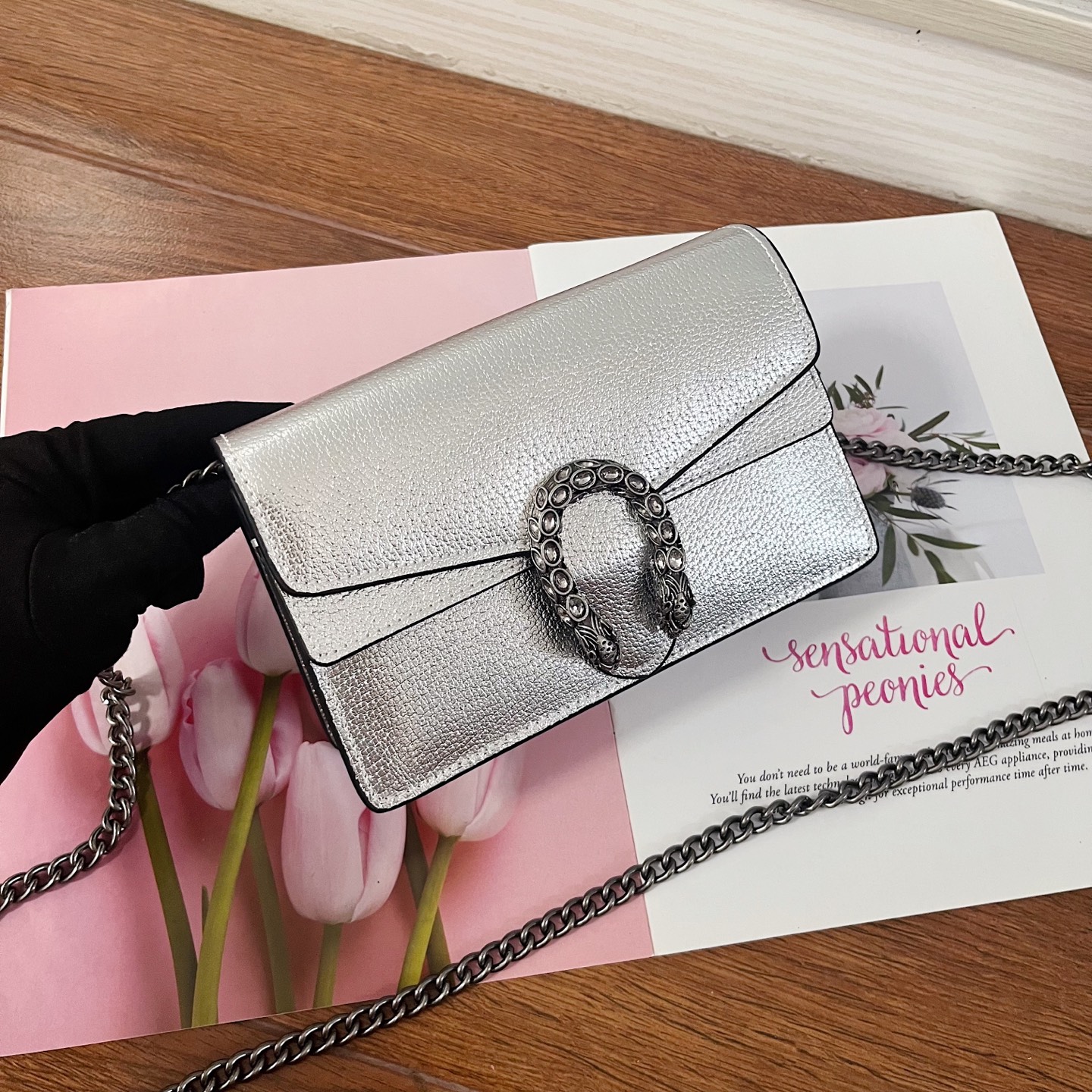 GUCCI古驰 Super Mini 酒神包 - コンパクトで多機能なデザイン