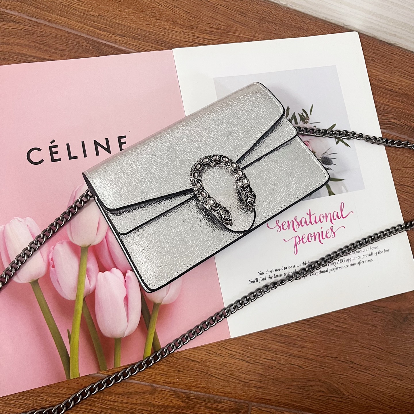 GUCCI古驰 Super Mini 酒神包 - コンパクトで多機能なデザイン