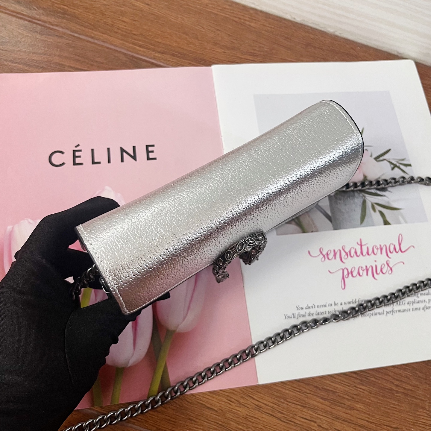 GUCCI古驰 Super Mini 酒神包 - コンパクトで多機能なデザイン