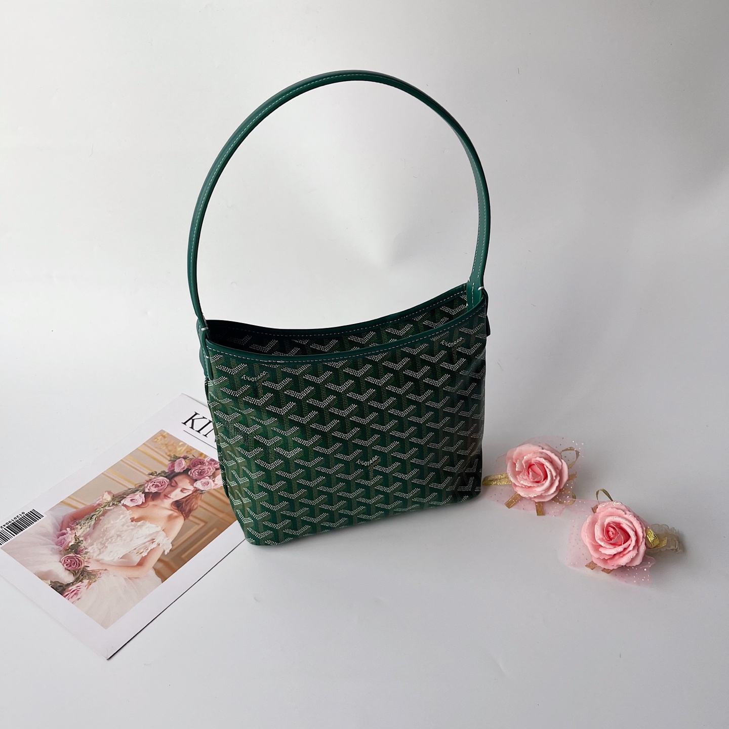 ❤️❤️❤️ 小号Goyard mini hobo 流浪包腋下包，灵感来自波西米亚流浪的生活哲学，两大王