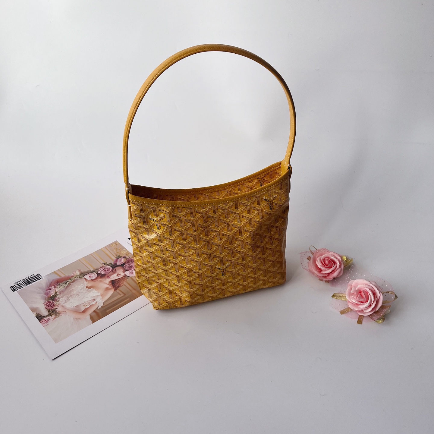 ❤️❤️❤️ 小号Goyard mini hobo 流浪包腋下包，灵感来自波西米亚流浪的生活哲学，两大王