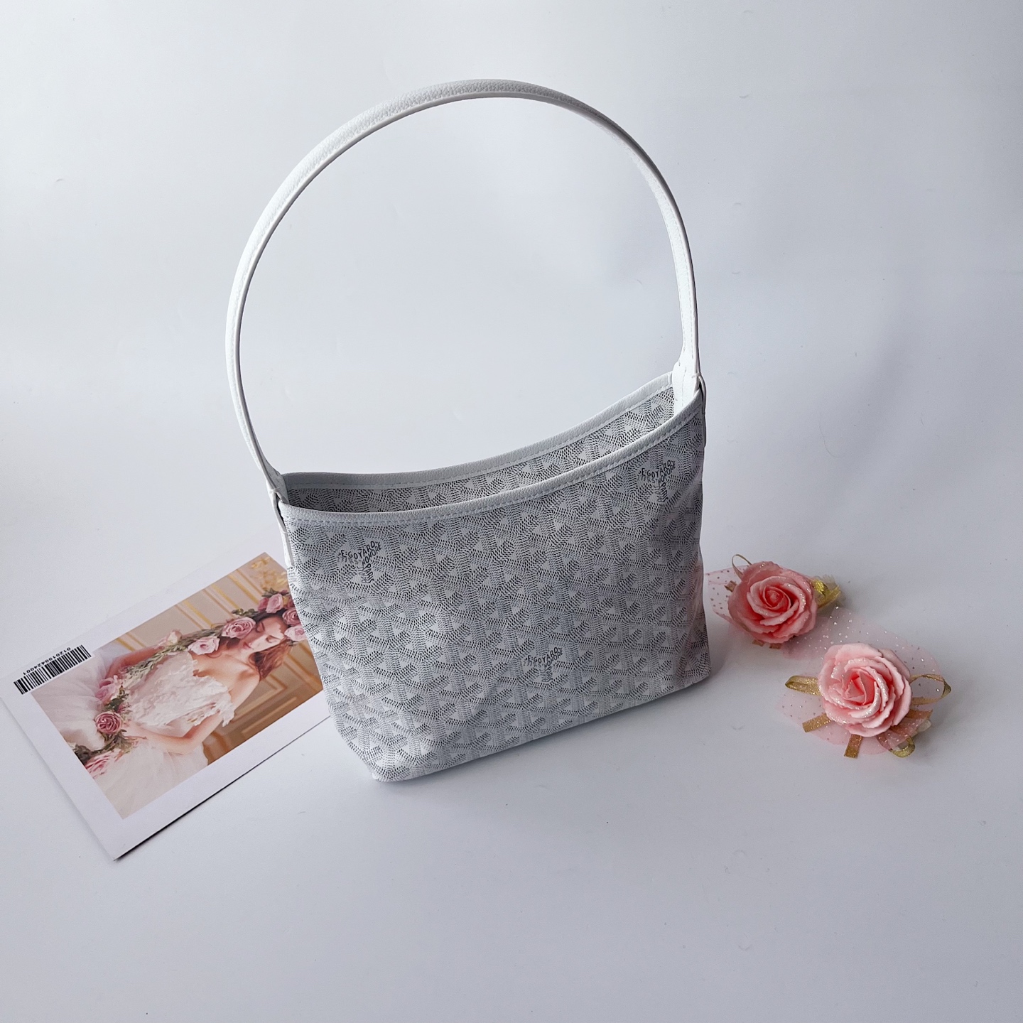 ❤️❤️❤️ 小号Goyard mini hobo 流浪包腋下包，灵感来自波西米亚流浪的生活哲学，两大王