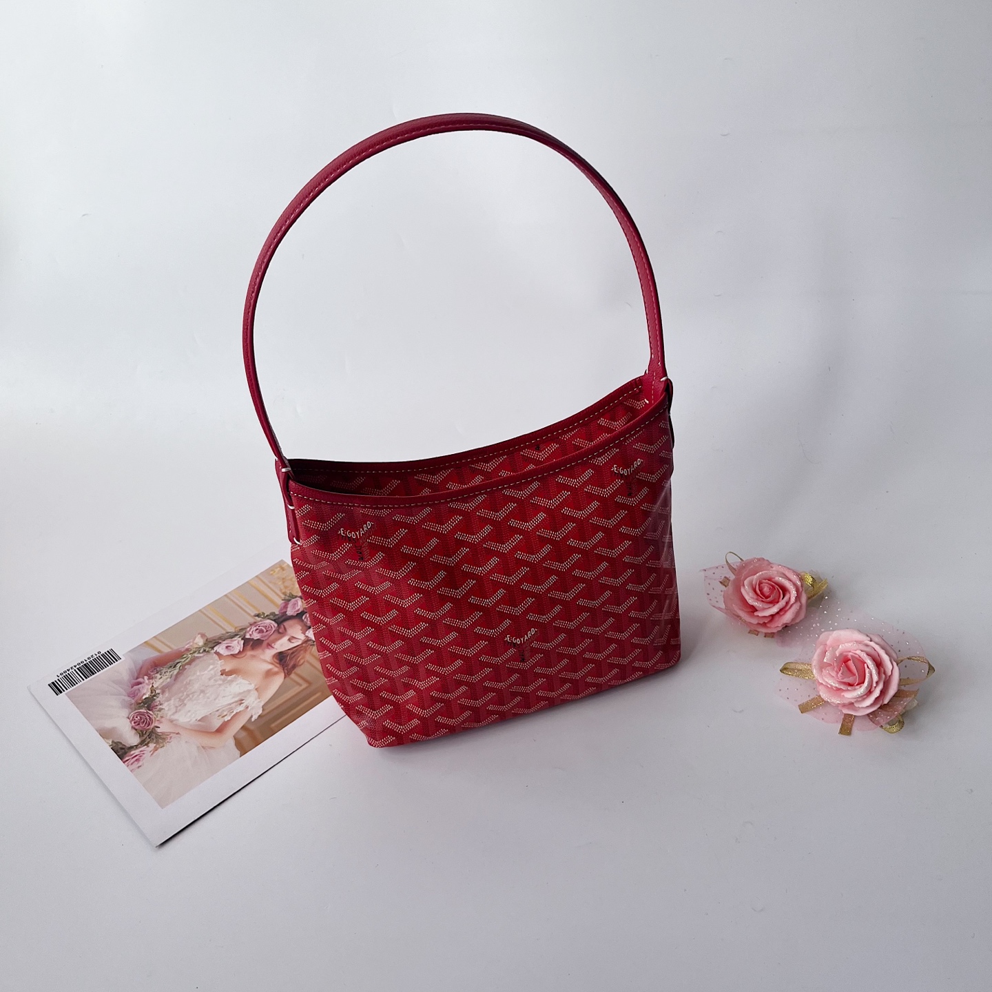 ❤️❤️❤️ 小号Goyard mini hobo 流浪包腋下包，灵感来自波西米亚流浪的生活哲学，两大王