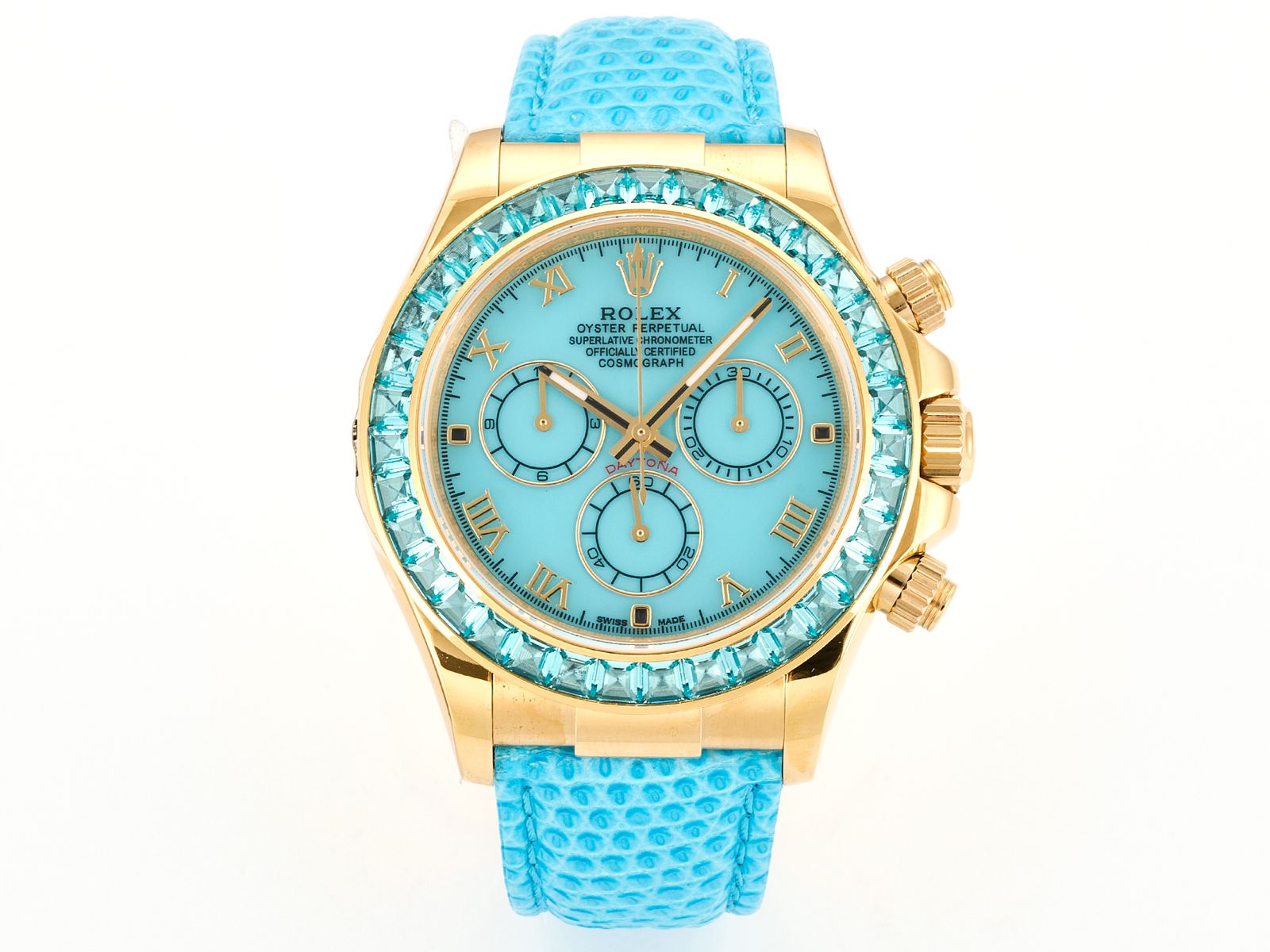 NO:881973,Produced by RXF, gold case 2600 diamond case 4130600 RXF Factory Rolex BeachDaytona R74 Daytona series 'hidden model' 116519in four beauties. Built-in 4801 movement/4130 movement optional!  !  !  Same watch diameter for men and women Size 40nm Roman scale mother-of-pearl dial The latest upgrade of ROLEX Daytona, using 904L steel case, durable and high-end gloss. Equipped with 4801 high-end movement, accurate and stable running time. Core highlights: Colored gem ring is hand-set with colored gemstones, shining brightly. Mother-of-pearl dial with natural mother-of-pearl dial (pink/ice blue/light green and other colors available), with dreamy and soft luster  Comfortable cowhide leather strap imported from Italy, skin-friendly and breathable, comfortable to wear. Classic three-eye timing design, exquisite workmanship, eye-catching appearance, high cost performance. Suitable for daily fashion matching, gift giving or live broadcast appearance. Luxurious and exquisite recommended men's multi-functional mechanical watch. For the best luxury recommendation for gift giving, please look for the exclusive quality of RXF factory, rolex, cowhide19860909RXF 出品 金壳 2600 钻壳 4130600 RXF Factory 劳力士 BeachDaytona R74 迪通拿系列 “隐藏款”116519in四大美人.内置4801机芯/4130机芯可选！！！男女同款表径 尺寸 40nm 罗马刻度 贝母盘面 ROLEX迪通拿最新升级款,采用904L钢表壳,坚固耐用,光泽高级.搭载4801高配机芯,走时精准稳定. 核心亮点 彩宝圈口手工满镶彩色宝石,璀璨闪耀 贝母表盘天然珍珠母贝盘面（粉色/冰蓝/浅绿等多色可选）,光泽梦幻柔美 舒适牛皮表带意大利进口牛皮,亲肤透气,佩戴舒适 经典三眼计时设计,做工精致,外观亮眼,性价比高.适合日常时尚搭配、送礼或直播出镜奢华精致推荐男士多功能机械腕表 送礼最佳奢华推荐请认准RXF厂独家品质,,rolex,cowhide,Watch