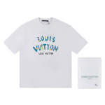 -(One of the first. -5) Louis Vuitto*2025 latest short-sleeved T-shirt material: use high version 300g double gauze combed cotton size: s m l xl color: black and white color: black and white: black and white 1 -(One of the first. -5) Louis Vuitto*2025 latest short-sleeved T-shirt material: use high version 300g double gauze combed cotton size: s m l xl color: black and white color: black and white: black and white