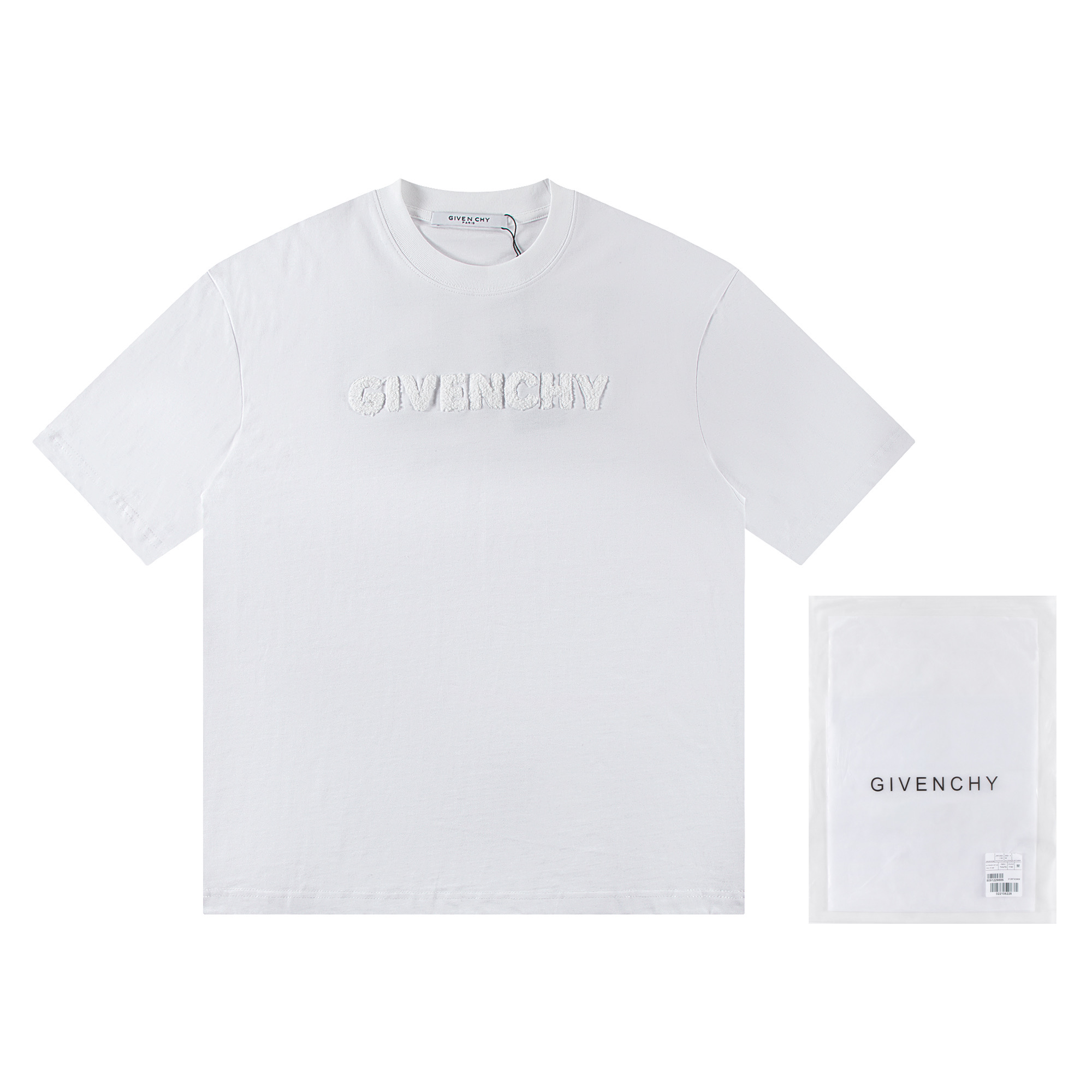 Givenchy GIVENCHY2025 nueva toalla bordada de manga corta Material: Hecho de algodón peinado de doble hilo de 300 g de …