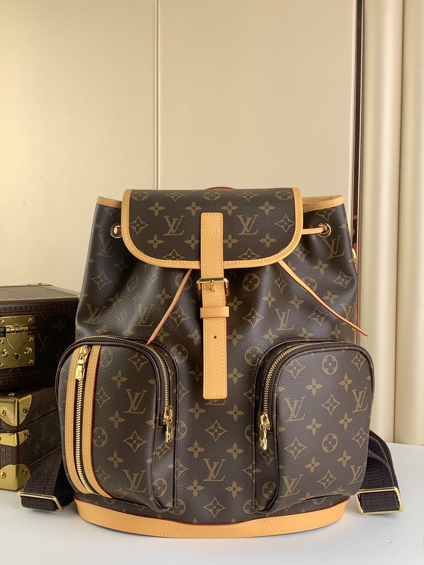 Louis Vuitton Tassen Rugtassen Monogram Canvas M40107